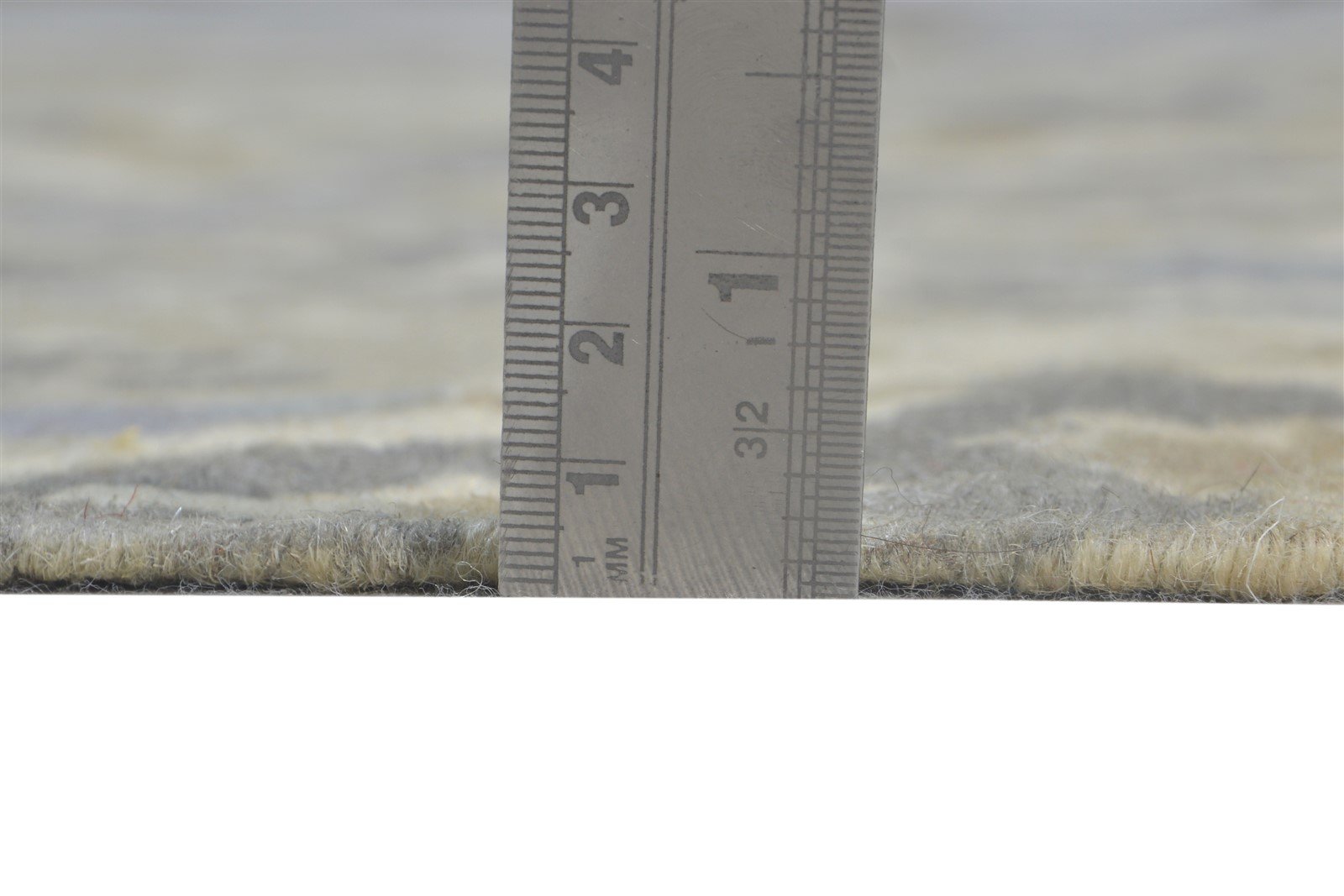 Deirdre Wool Beige Rug 5' X 8' Modern Dhurrie American Abstract   7865170329749