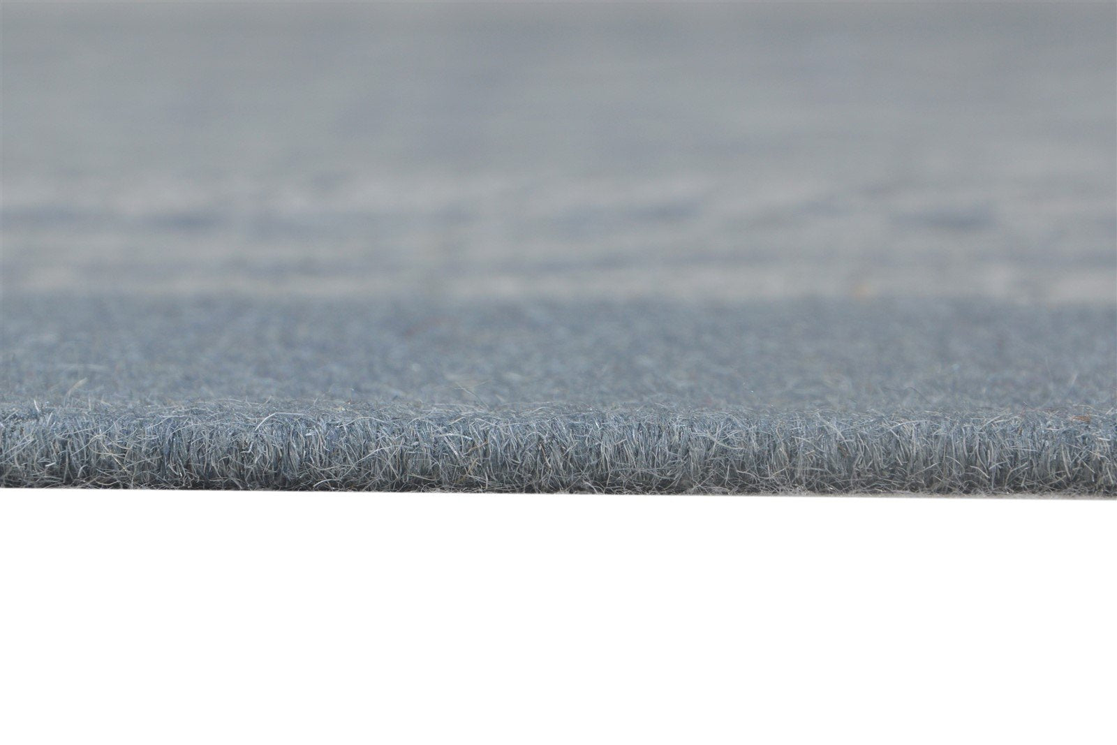 Dhurrie Blue Wool Rug 5' X 8' Modern Scandinavian Nordic Room Size Carpet   7865142870165