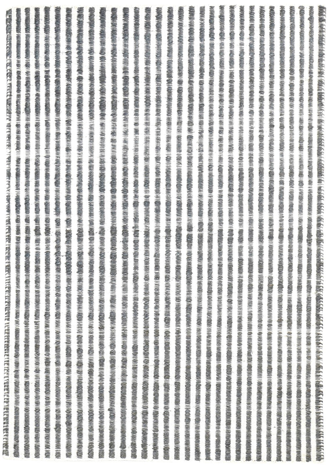 Dhurrie Grey Wool Rug 4' X 6' Modern French Abstract Room Size Carpet   7864990728341