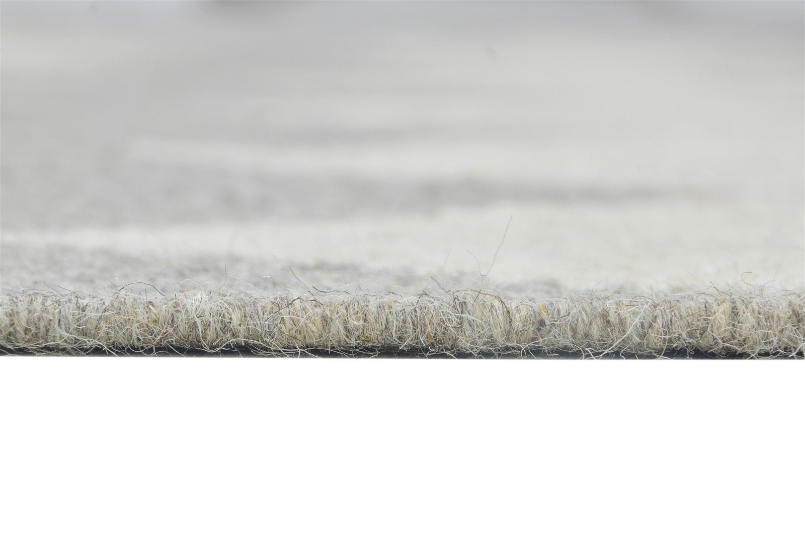 Dhurrie Grey Wool Rug 5' X 8' Modern French Chevron Room Size Carpet   7864151310485