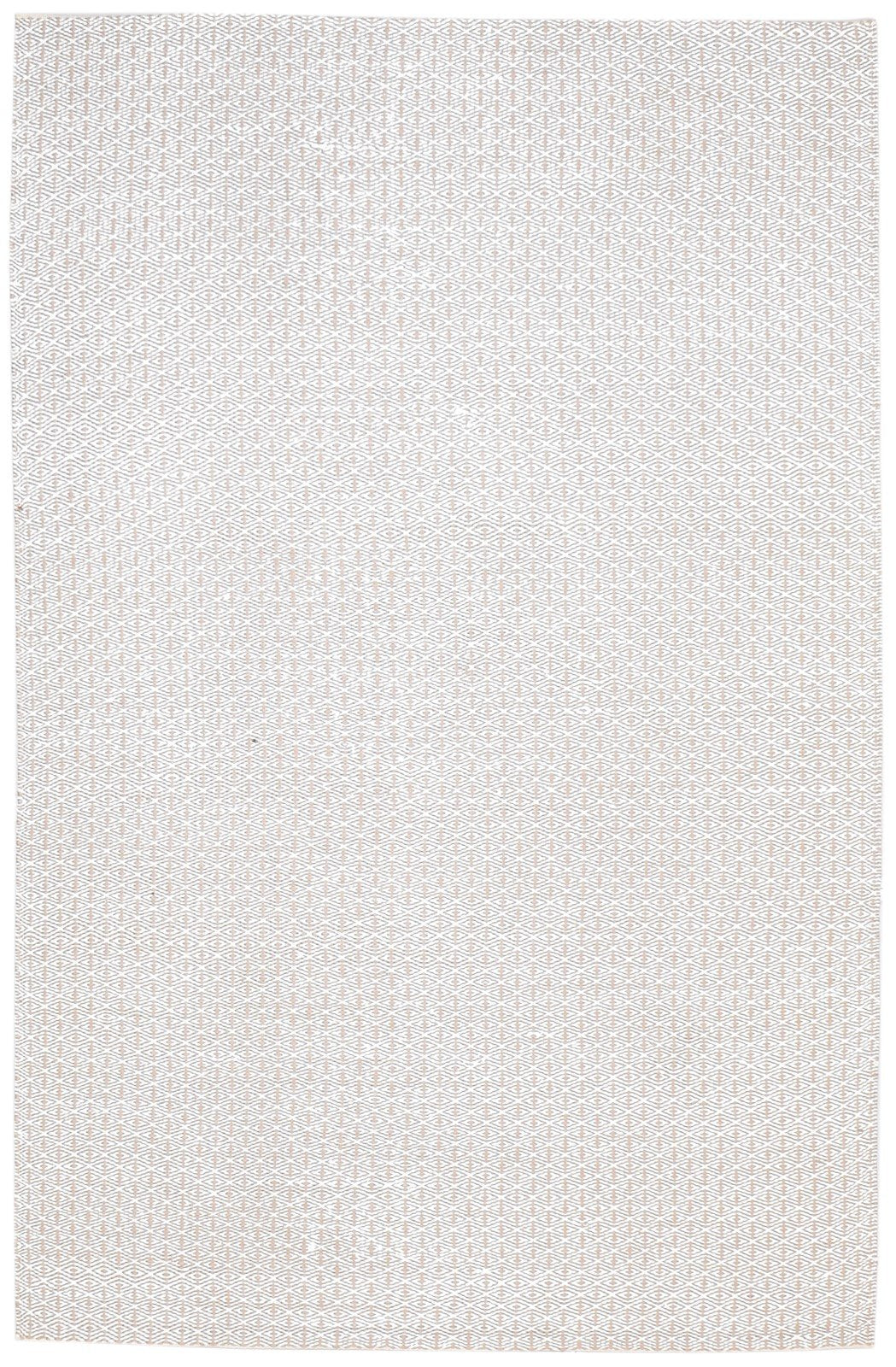 Dhurrie Silver Silk Rug 5' X 8' Modern Scandinavian Trellis Room Size Carpet   7864487936149