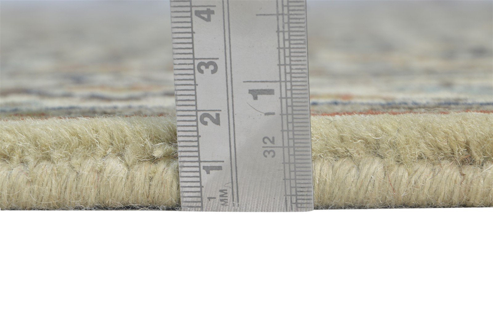 Doralynne Wool Beige Rug 4' X 6' Persian Hand Knotted Kashan Oriental   7864995610773