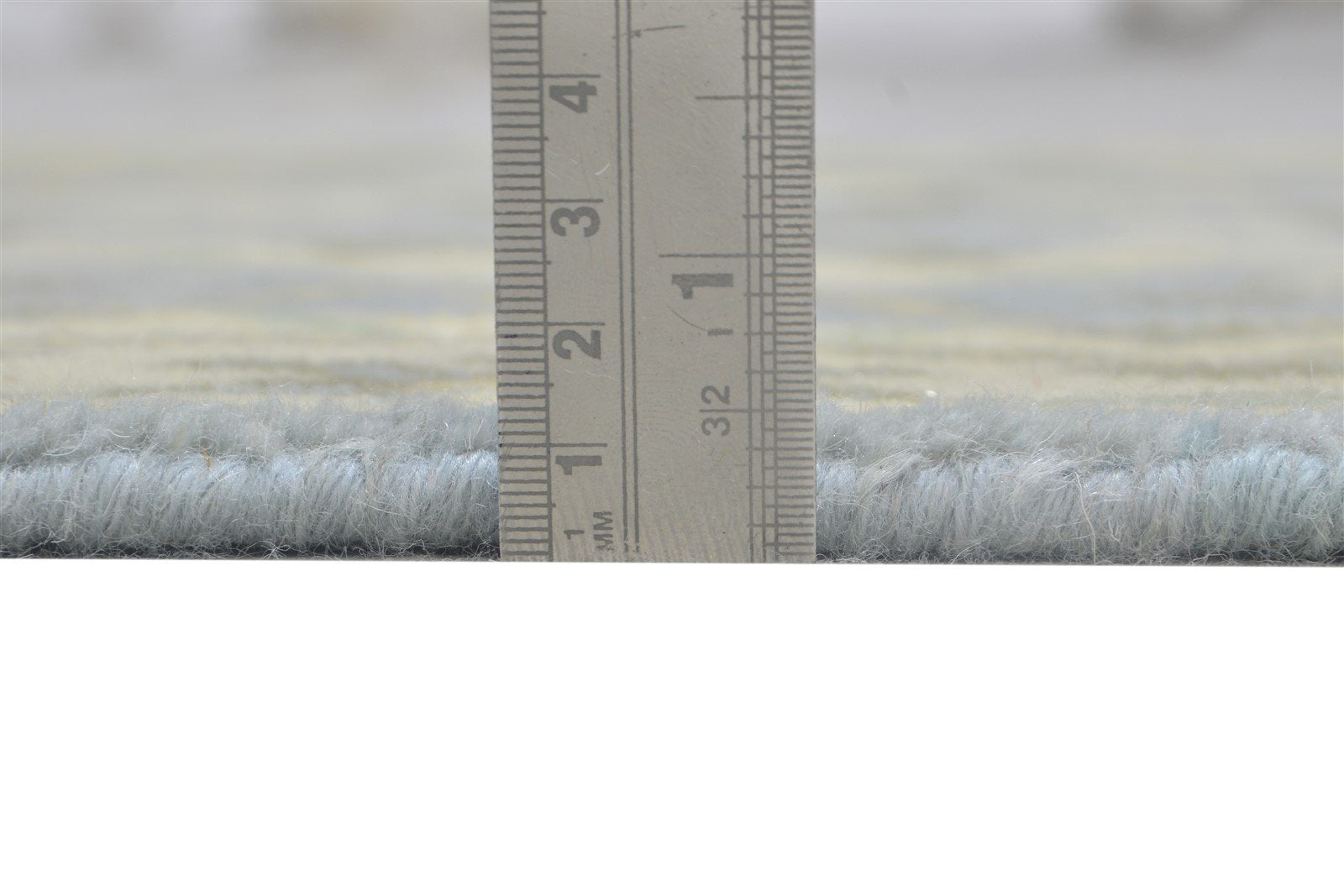 Emlynne Blue Wool Rug 2'6 X 8' Persian Hand Knotted Oushak Oriental Runner   7864830001301