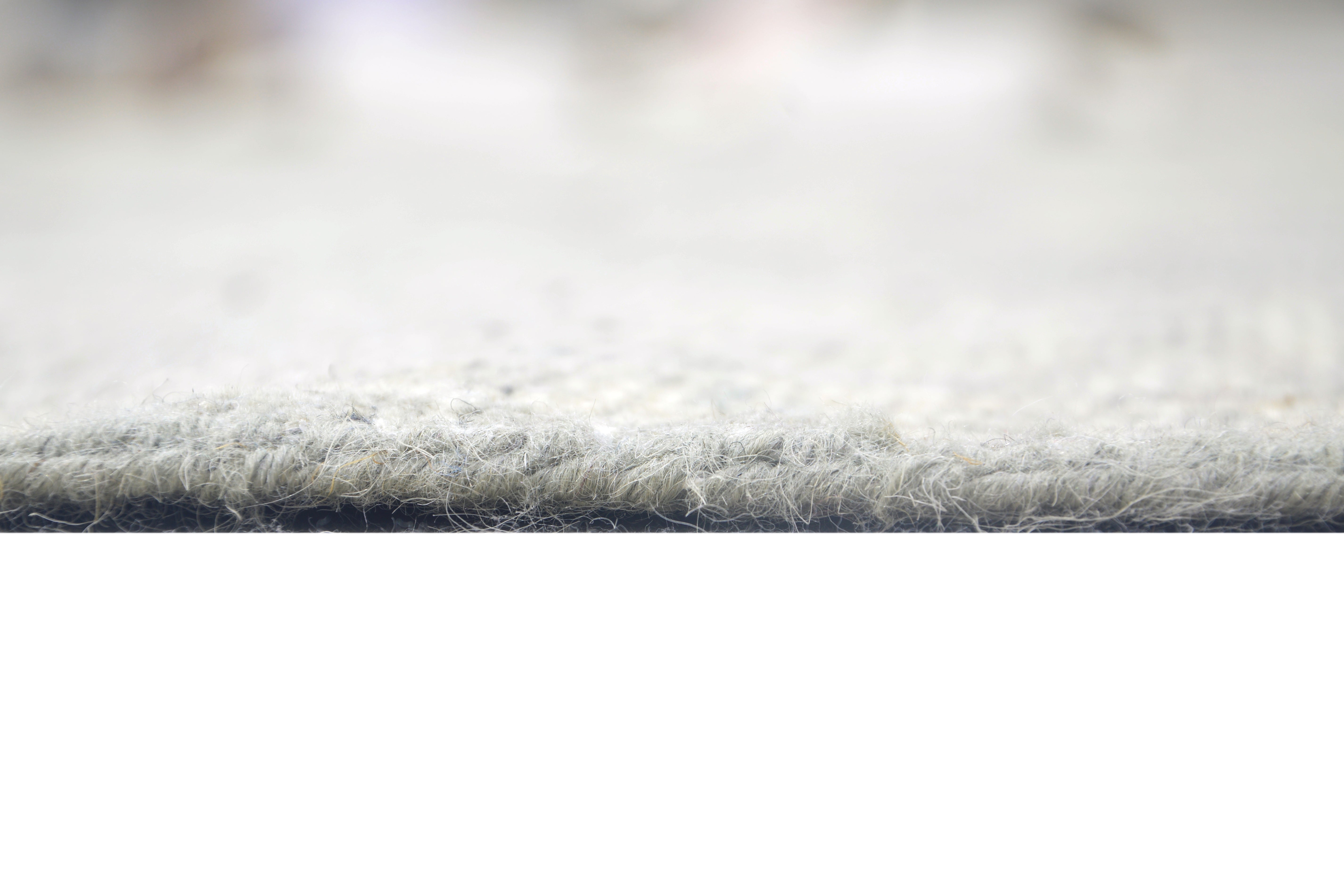 Everly Hand-Knotted Oushak Persian Style Rug – Muted Slate Gray & Beige Floral Area Rug   9193489760405