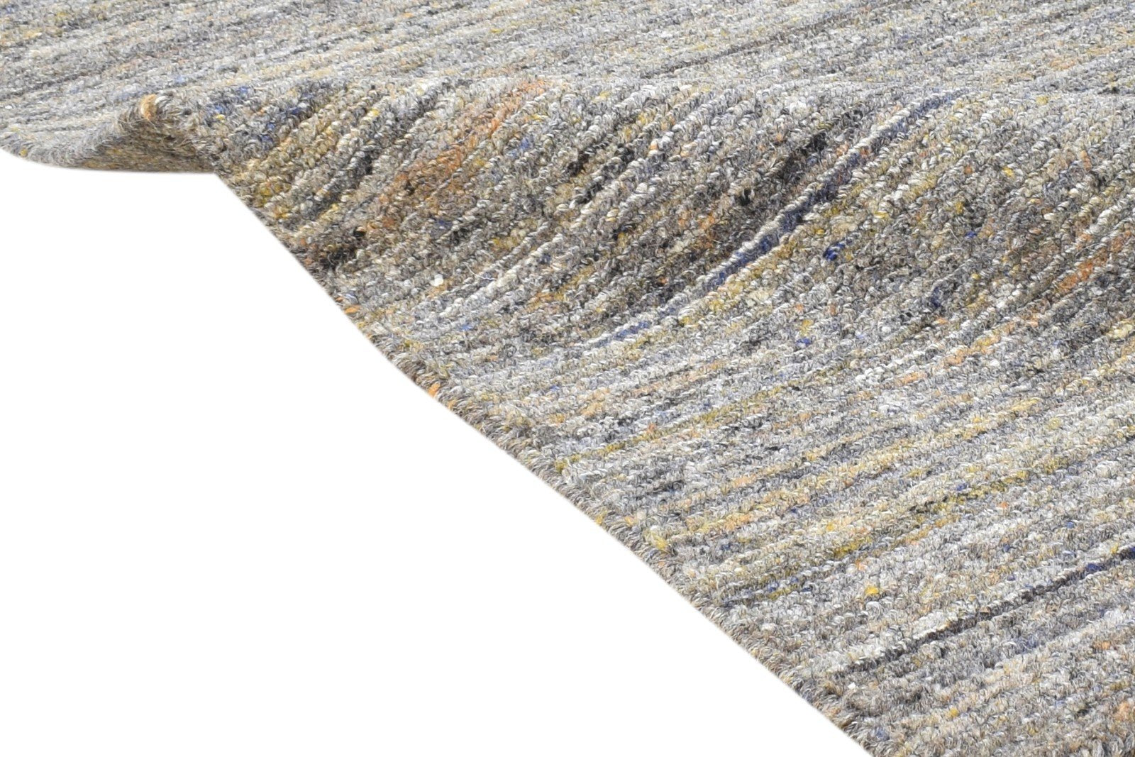 Evvie Wool Brown Rug 2' X 3' Modern Handloom Scandinavian Solid   7865135562901