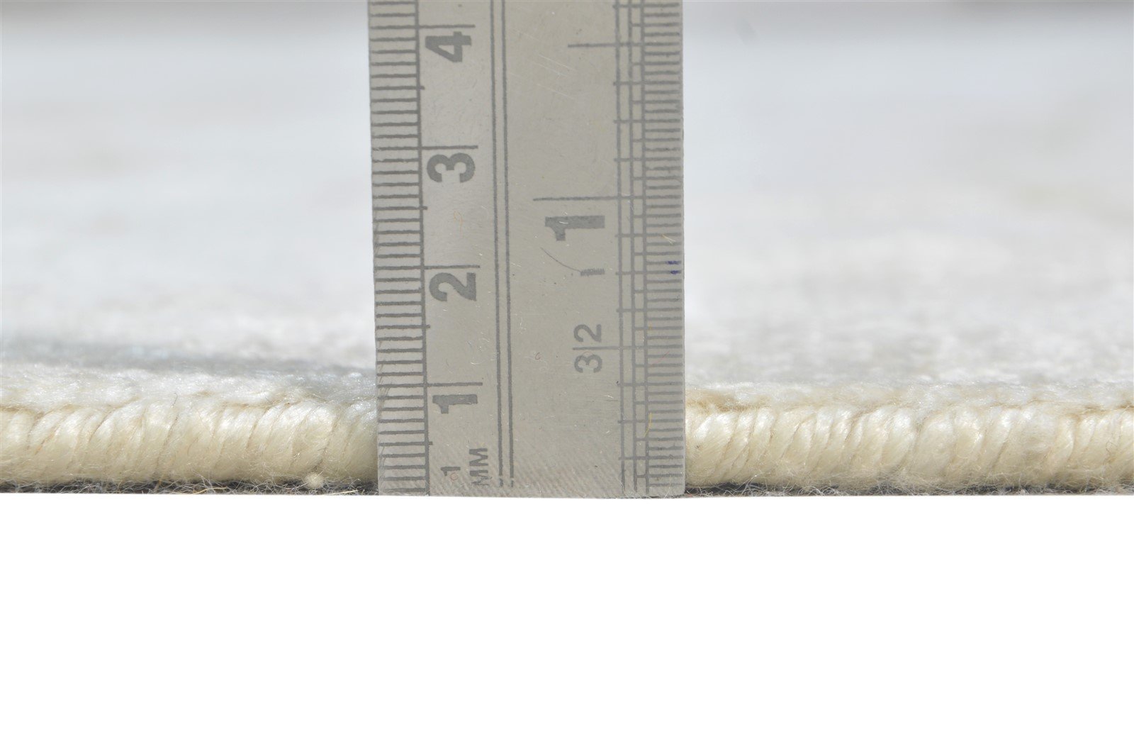 Gabbi Cream Silk Rug 6' X 9' Modern Hand Knotted American Swirls   7865067274389