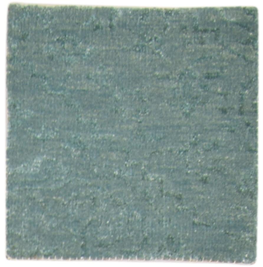 Green Wool Rug 2' X 2' Modern Hand Knotted Moroccan Trellis Small Carpet   7864132305045