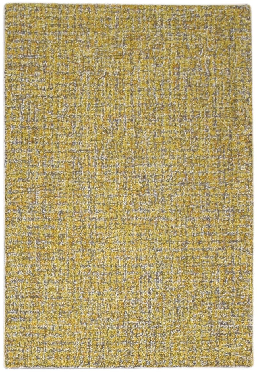 Green Wool Rug 2' X 3' Modern Hand Tufted Scandinavian Solid Small Carpet   7864135549077