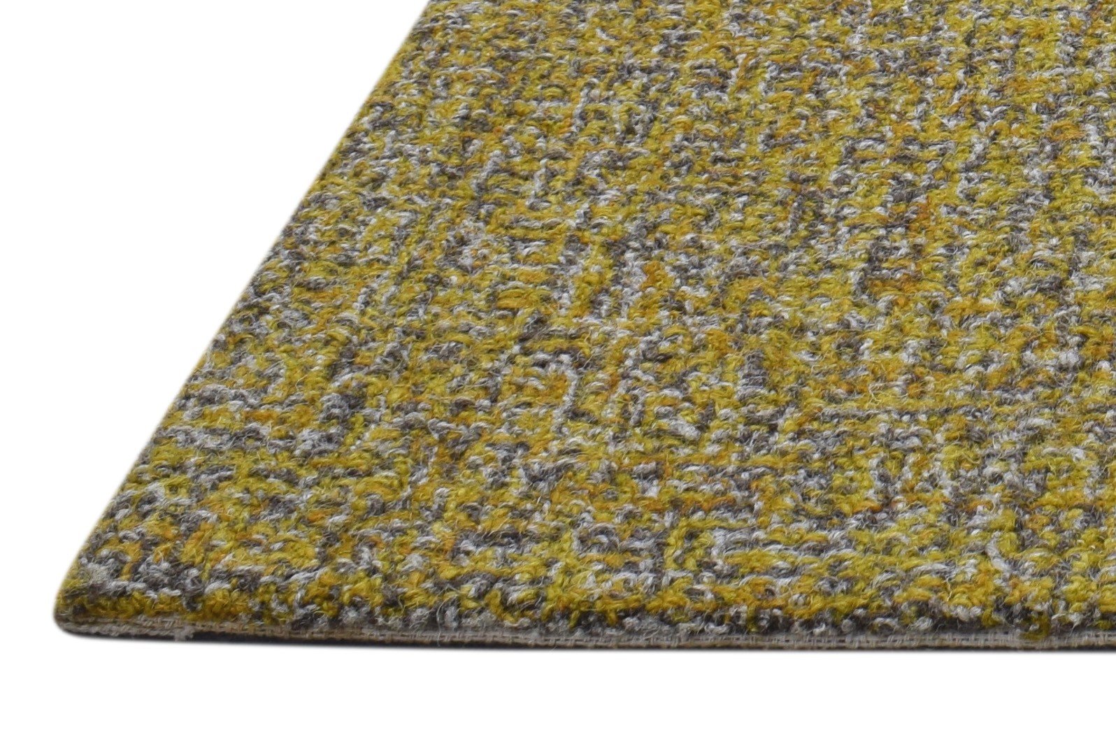 Green Wool Rug 2' X 3' Modern Hand Tufted Scandinavian Solid Small Carpet   7864135549077