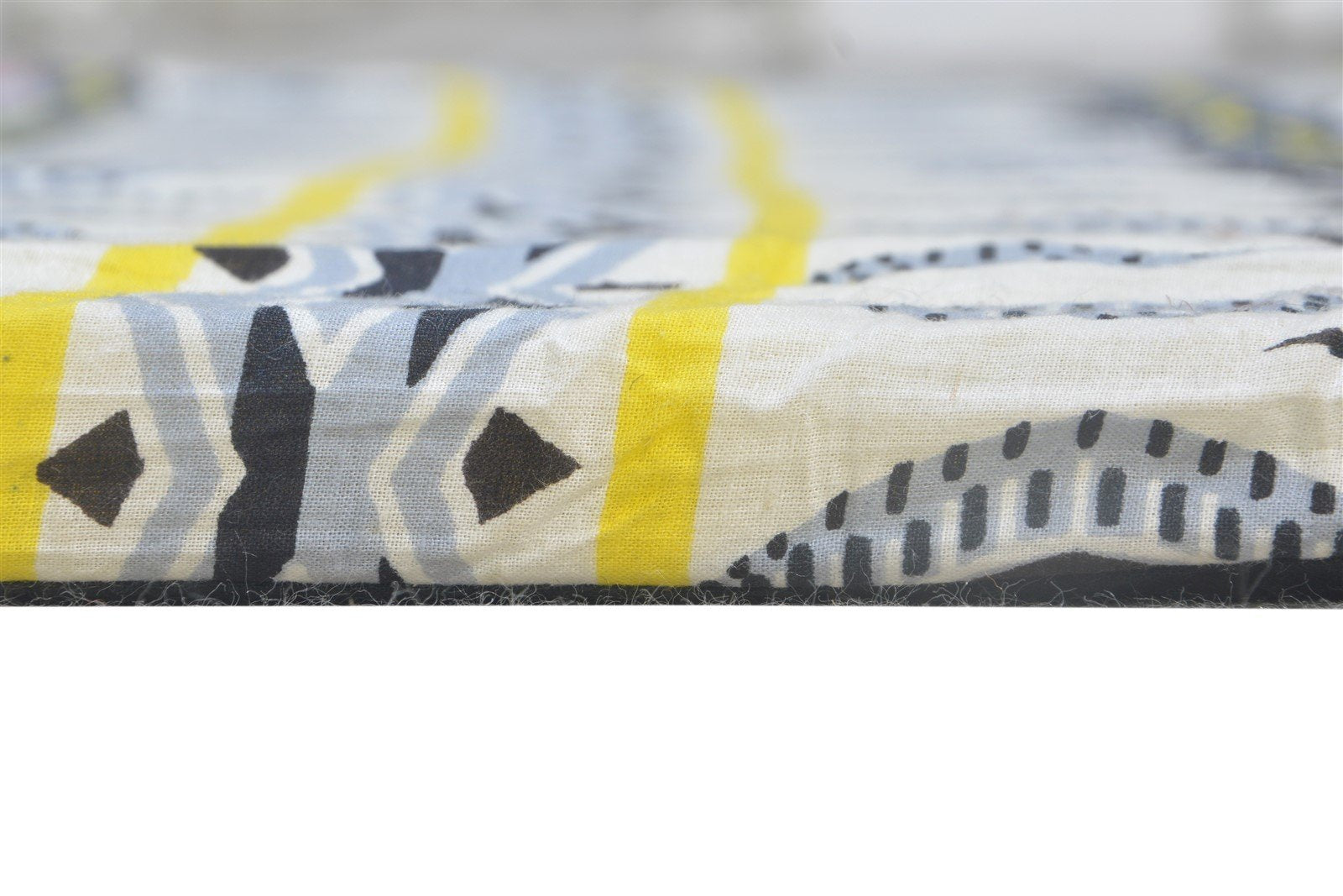 Grey Cotton Rug 3' X 6' Modern Power Loomed Scandinavian Nordic Small Carpet   7865107906709