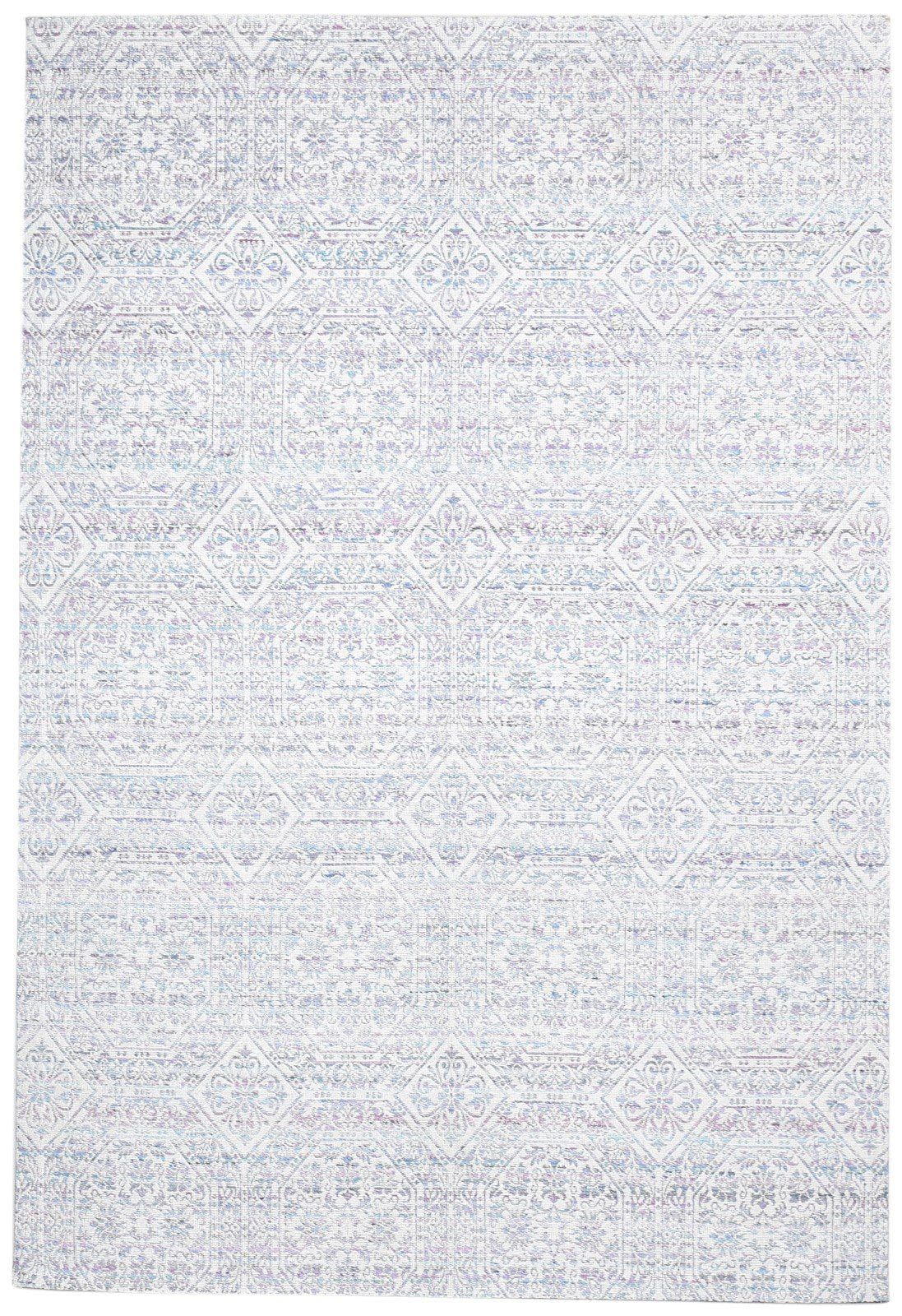 Grey Polyester Rug 5X8 Modern Jacquard Loom Scandinavian Nordic Room Size Carpet   7865007014037