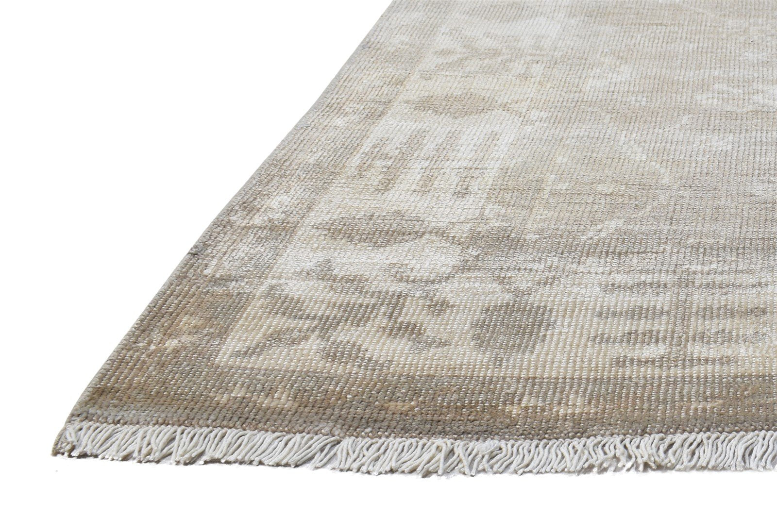 Grey Silk Rug 5' X 8' Persian Hand Knotted Kashan Oriental Room Size Carpet   7864800805013