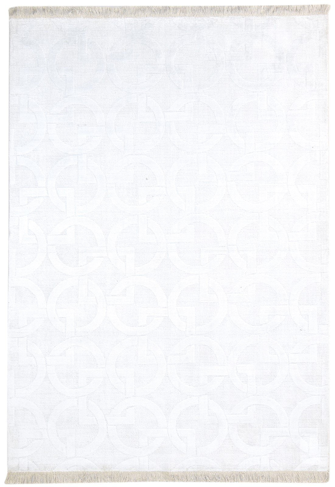 Grey Silk Rug 6' X 8' Modern Handloom Scandinavian Nordic Room Size Carpet   7865073533077