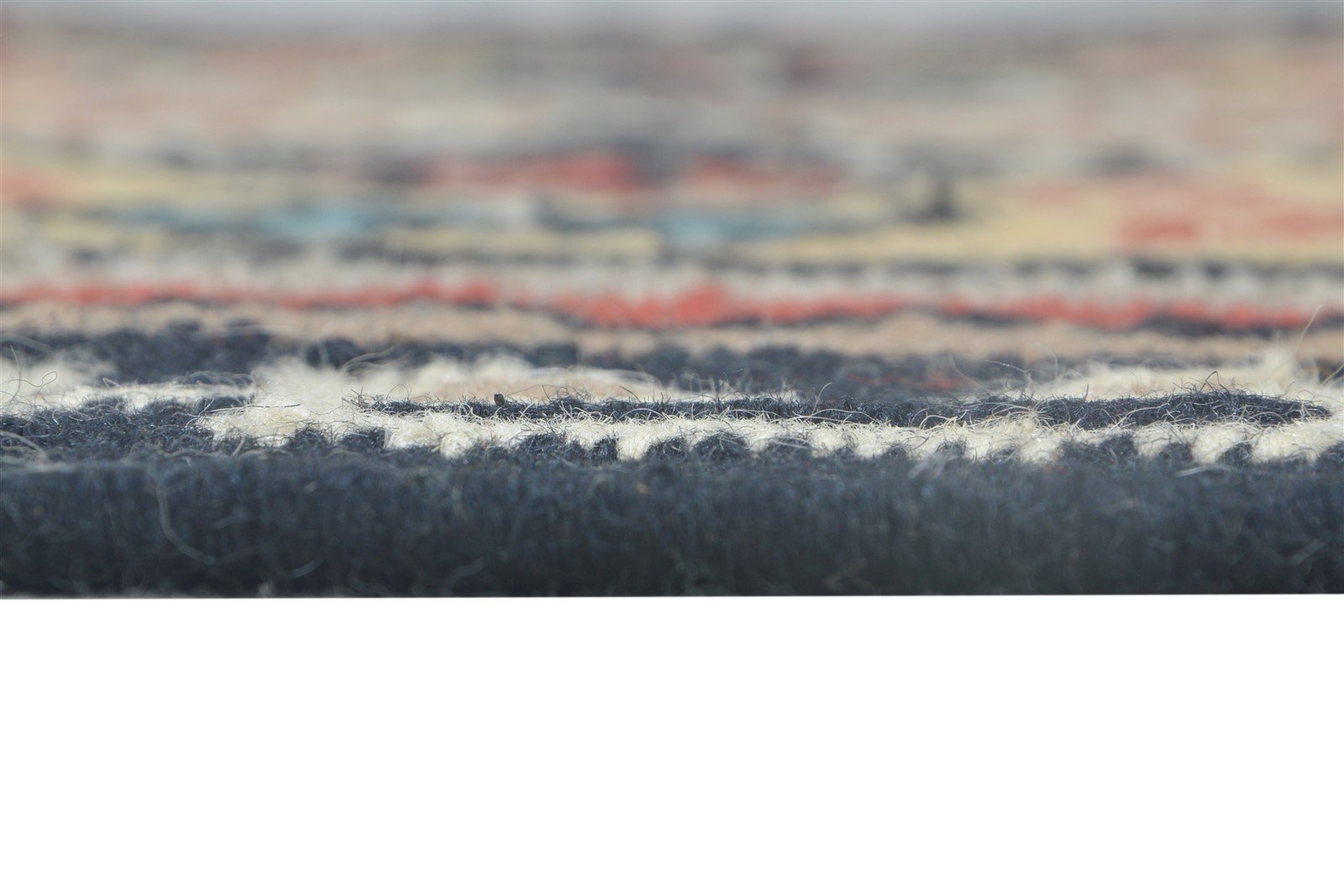 Grey Wool Rug 3' X 5' Persian Dhurrie Kazak Oriental Room Size Carpet   7864983715989