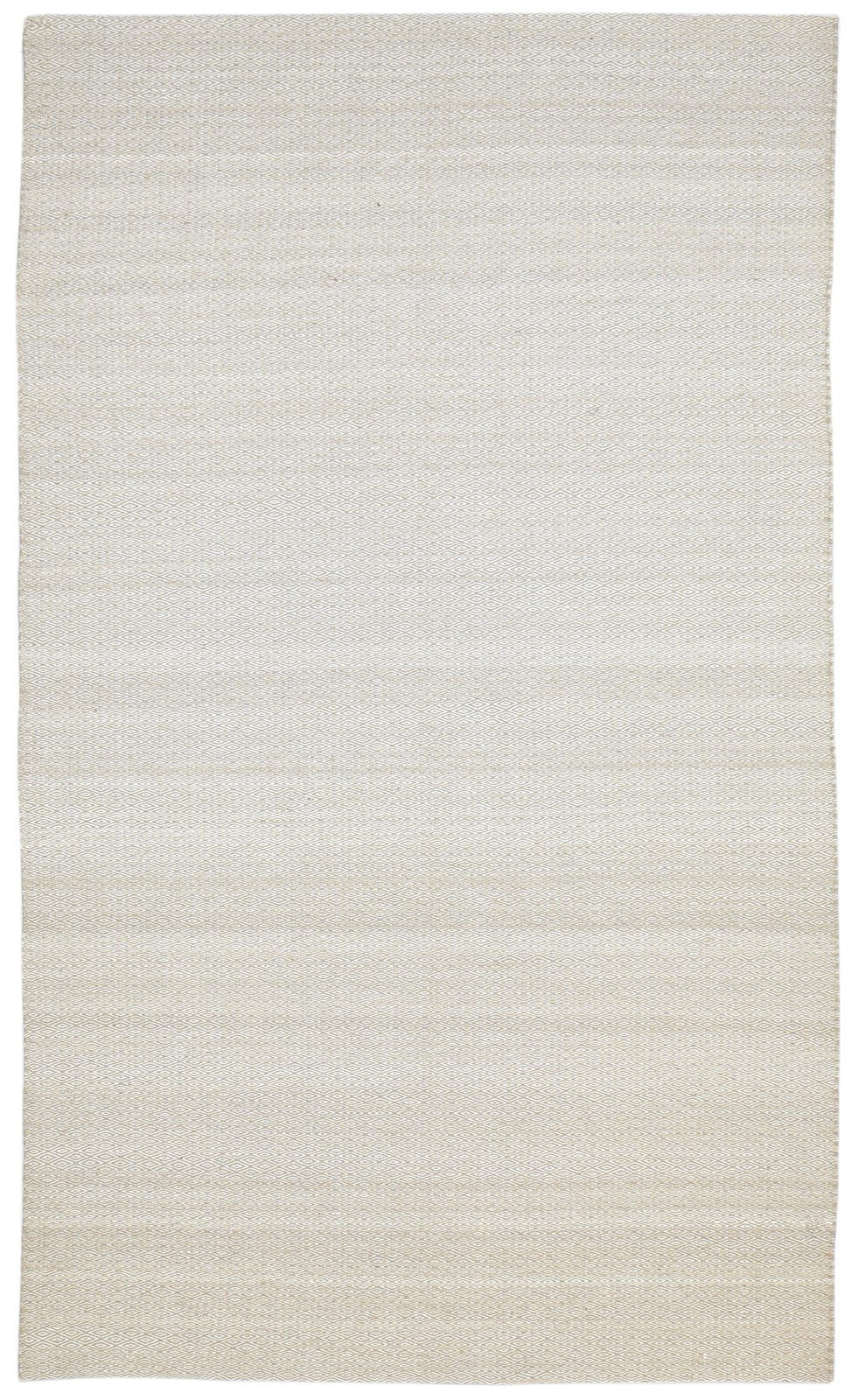 Krista Grey Wool Rug 5' X 8' Modern Dhurrie Scandinavian Solid   7864483971221
