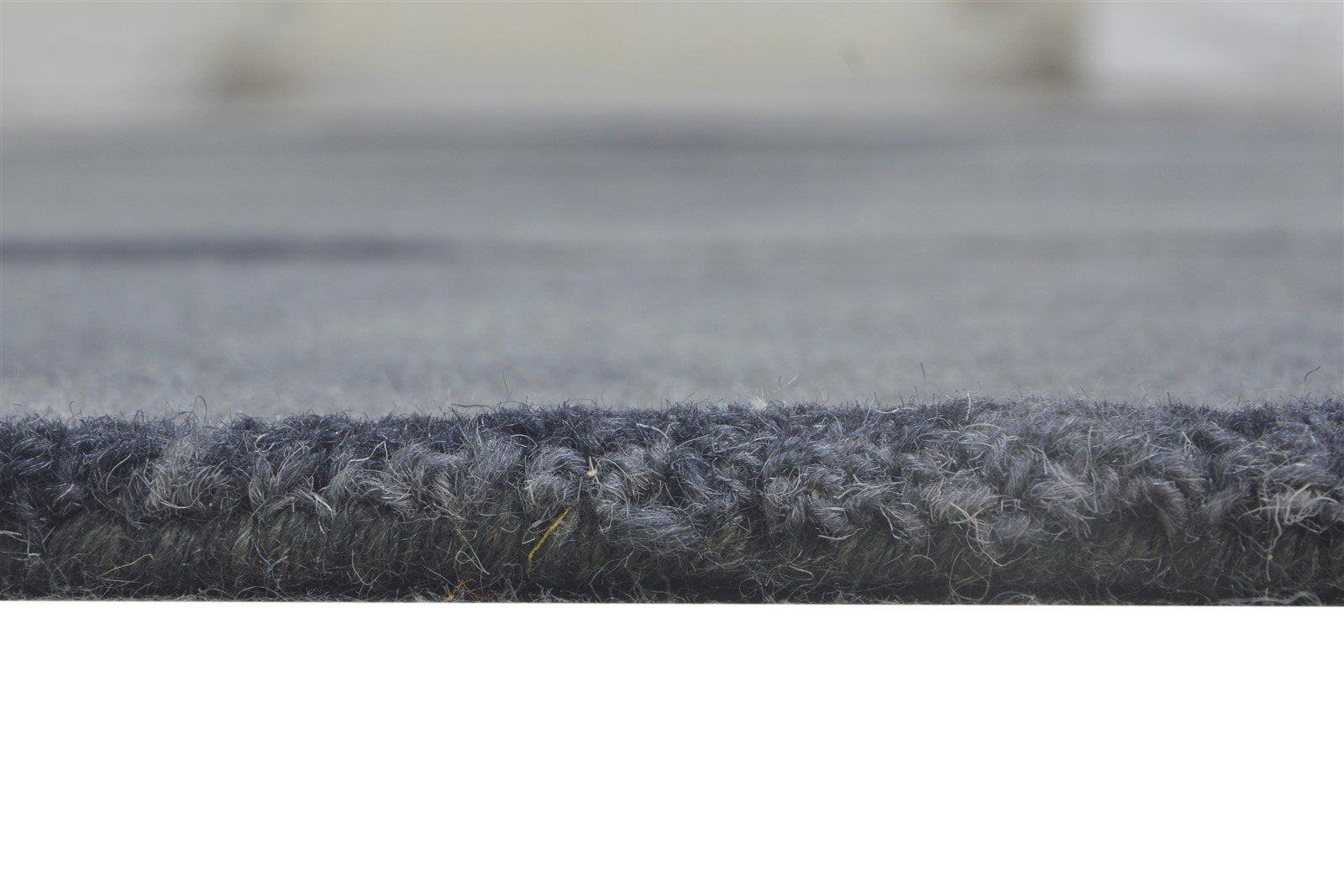Elli Grey Wool Rug 5' X 8' Modern Hand Tufted Shibori Tie Dye   7865199558805