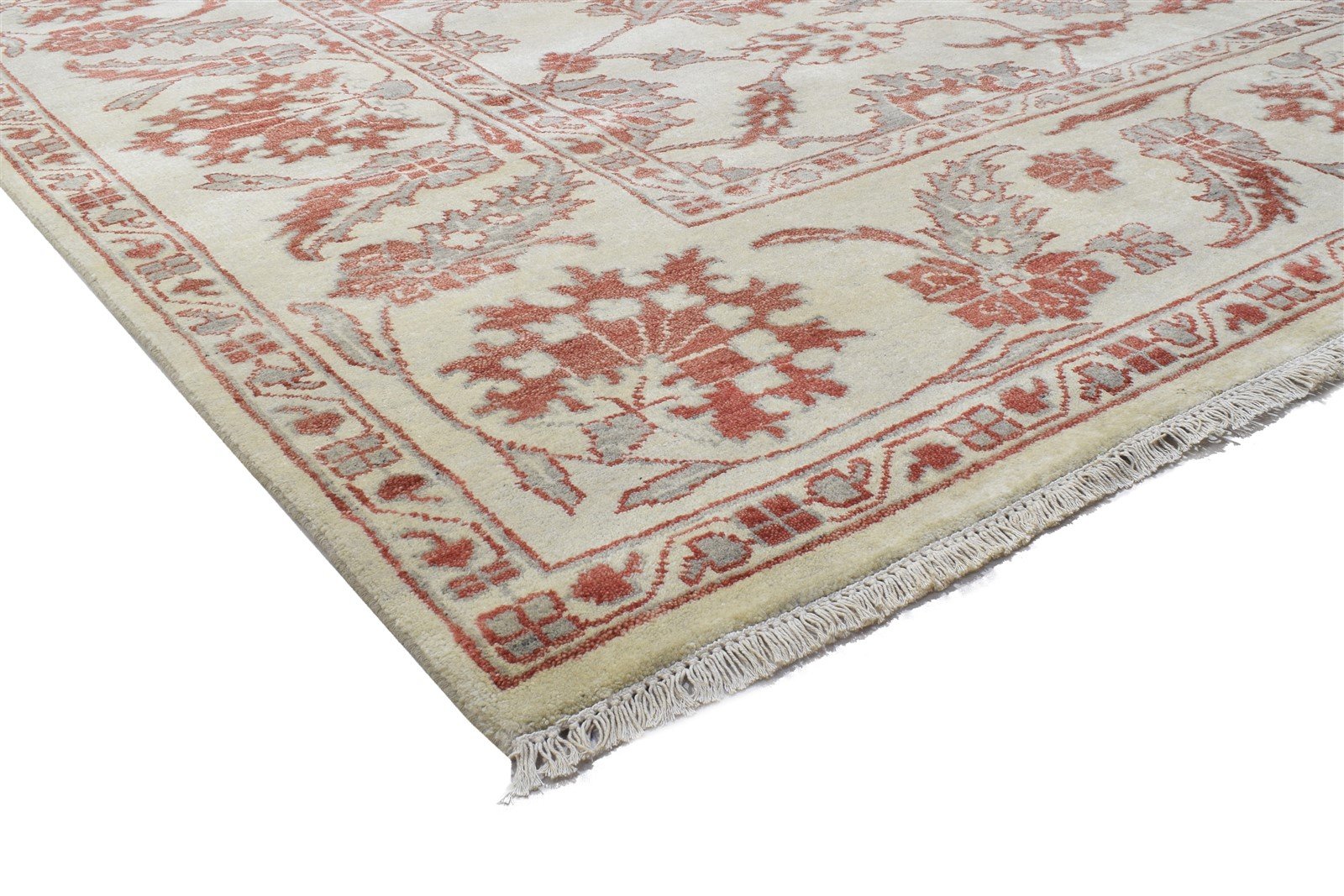 Grey Wool Rug 9' X 12' Persian Hand Knotted Oushak Oriental Extra Large Carpet   7864187125909