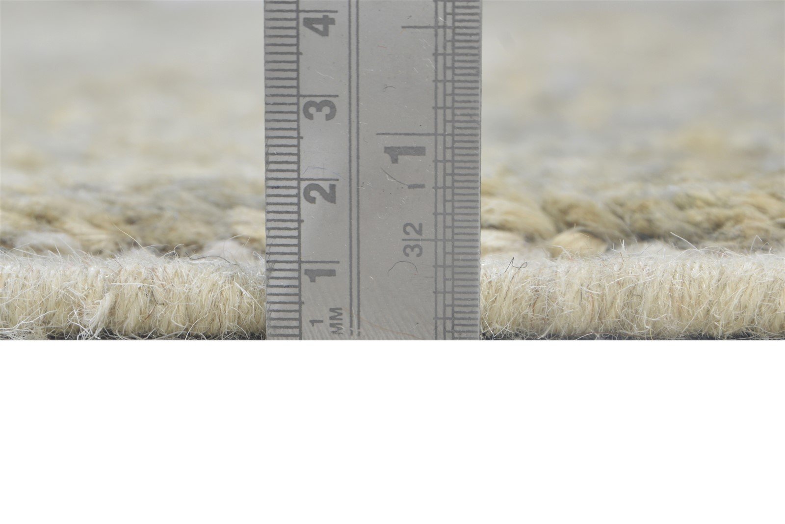 Hand Knotted Beige Wool / Jute Rug 5X10 Modern Moroccan Trellis Room Size Carpet   7864786747541