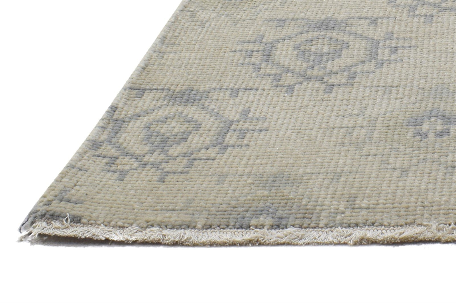 Hand Knotted Beige Wool Rug 2' X 3' Persian Bokhara Oriental Small Carpet   7864122540181