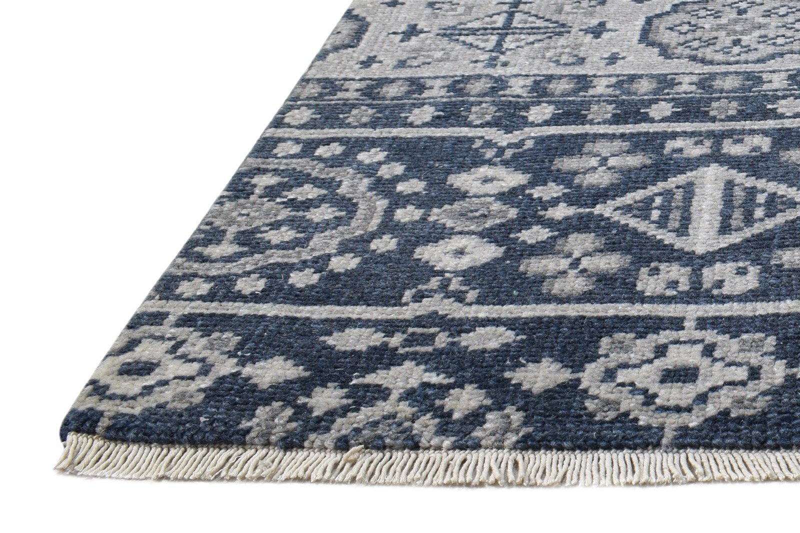 Hand Knotted Black Wool Rug 2' X 2' Persian Oushak Oriental Small Carpet   7865160695957