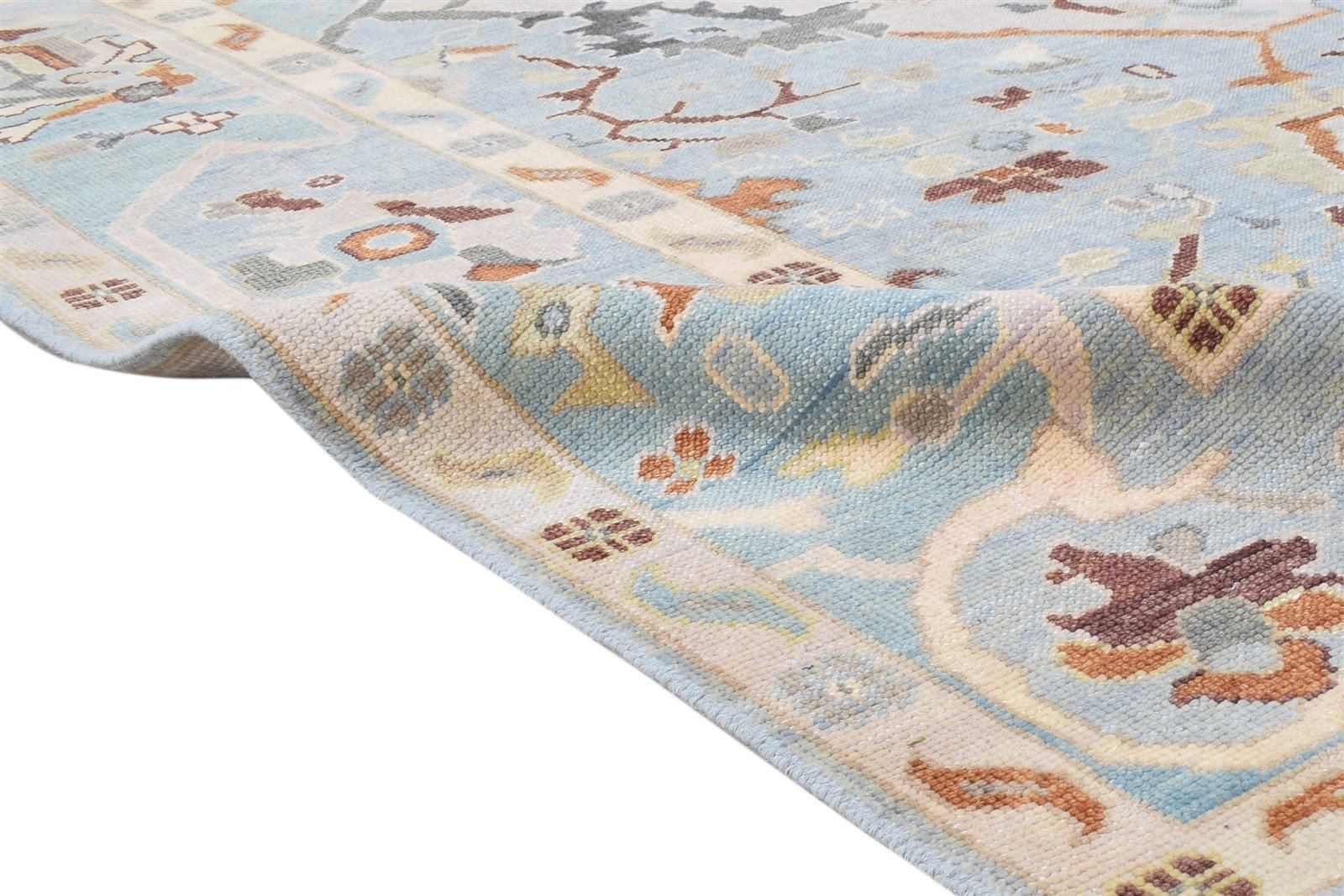 Hand Knotted Blue Wool Rug 8' X 10' Persian Kazak Oriental Large Carpet   7864624545941