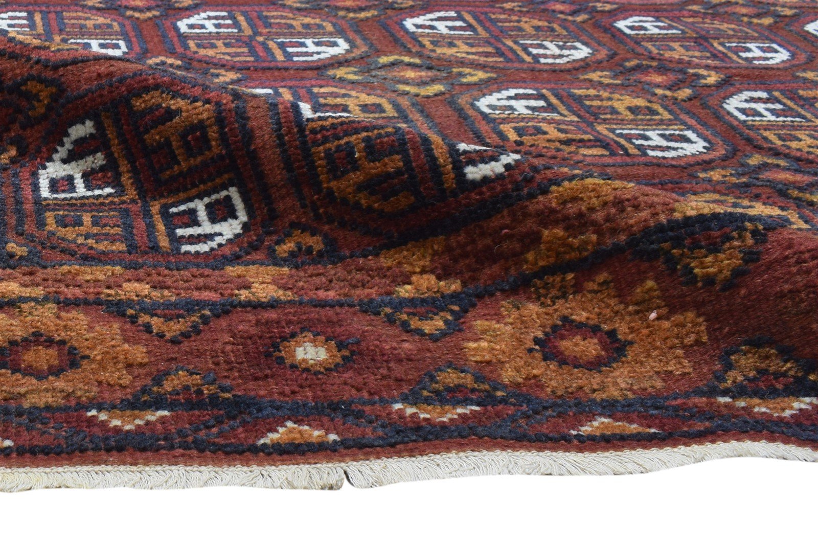 Hand Knotted Blue Wool Silk Rug 6X9 Persian Herati Oriental Room Size Carpet   7864088101013