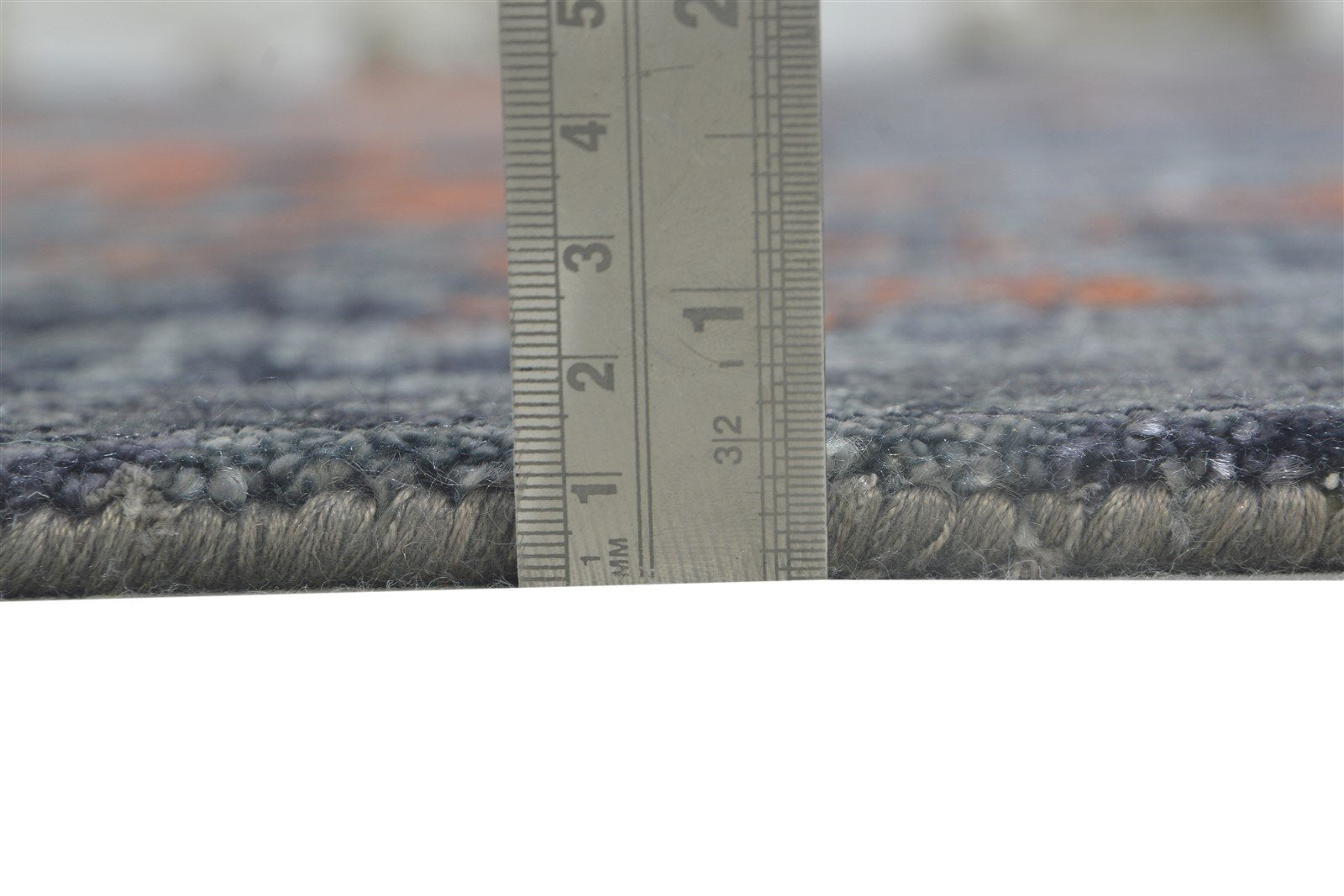 Hand Knotted Charcoal Silk Rug 9' X 12' Modern Indian Abstract Large Carpet   7864321409173