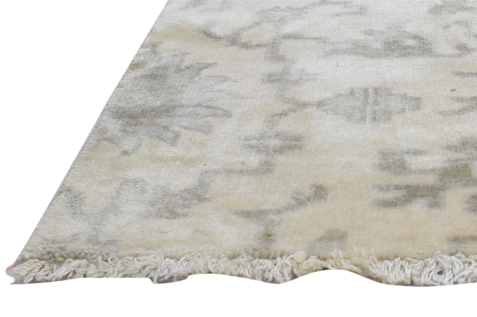 Hand Knotted Cream Wool Rug 3' X 2' Persian Oushak Oriental Room Size Carpet   7864086102165