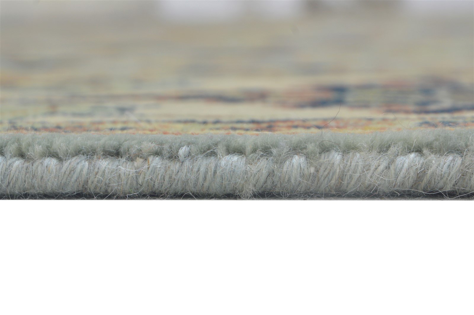 Hand Knotted Grey Wool Rug 9' X 12' Persian Kashan Oriental Large Carpet   7864203182229