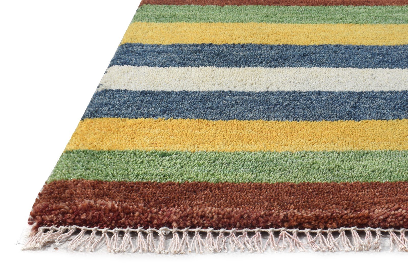 Hand Knotted Multi Color Wool Rug 1X2 Tribal Gabbeh Southwestern Small Carpet   7864509071509