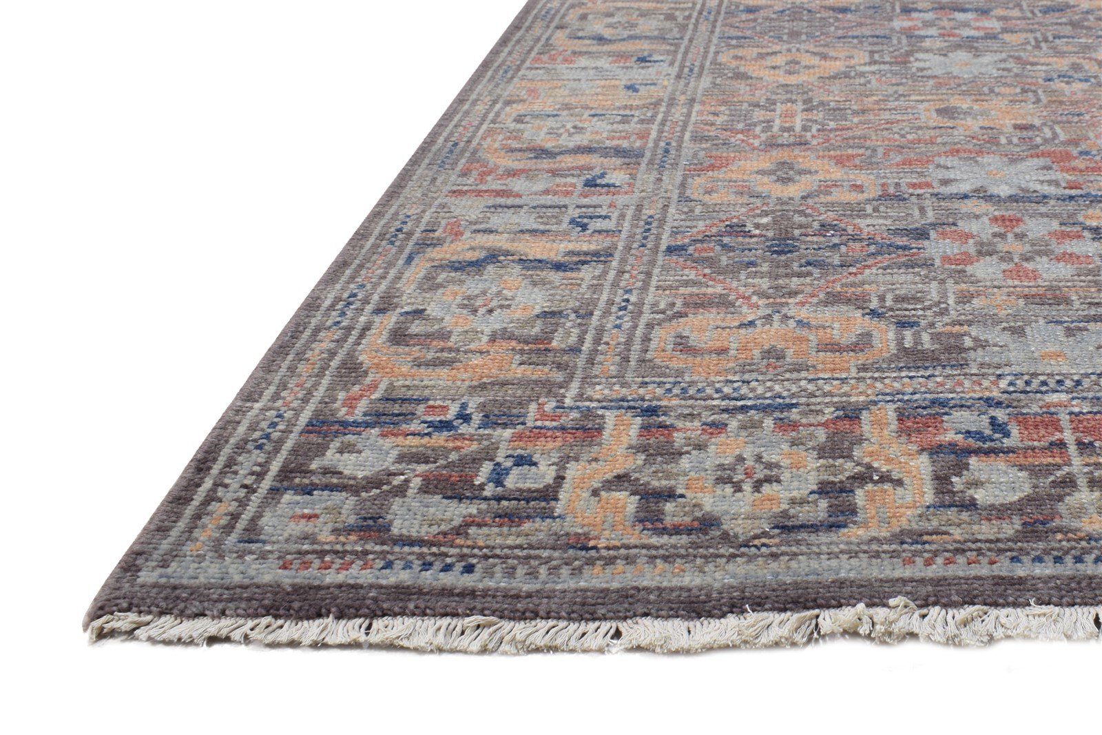Hand Knotted Multi Color Wool Rug 5X8 Persian Bokhara Oriental Room Size Carpet   7864798544021