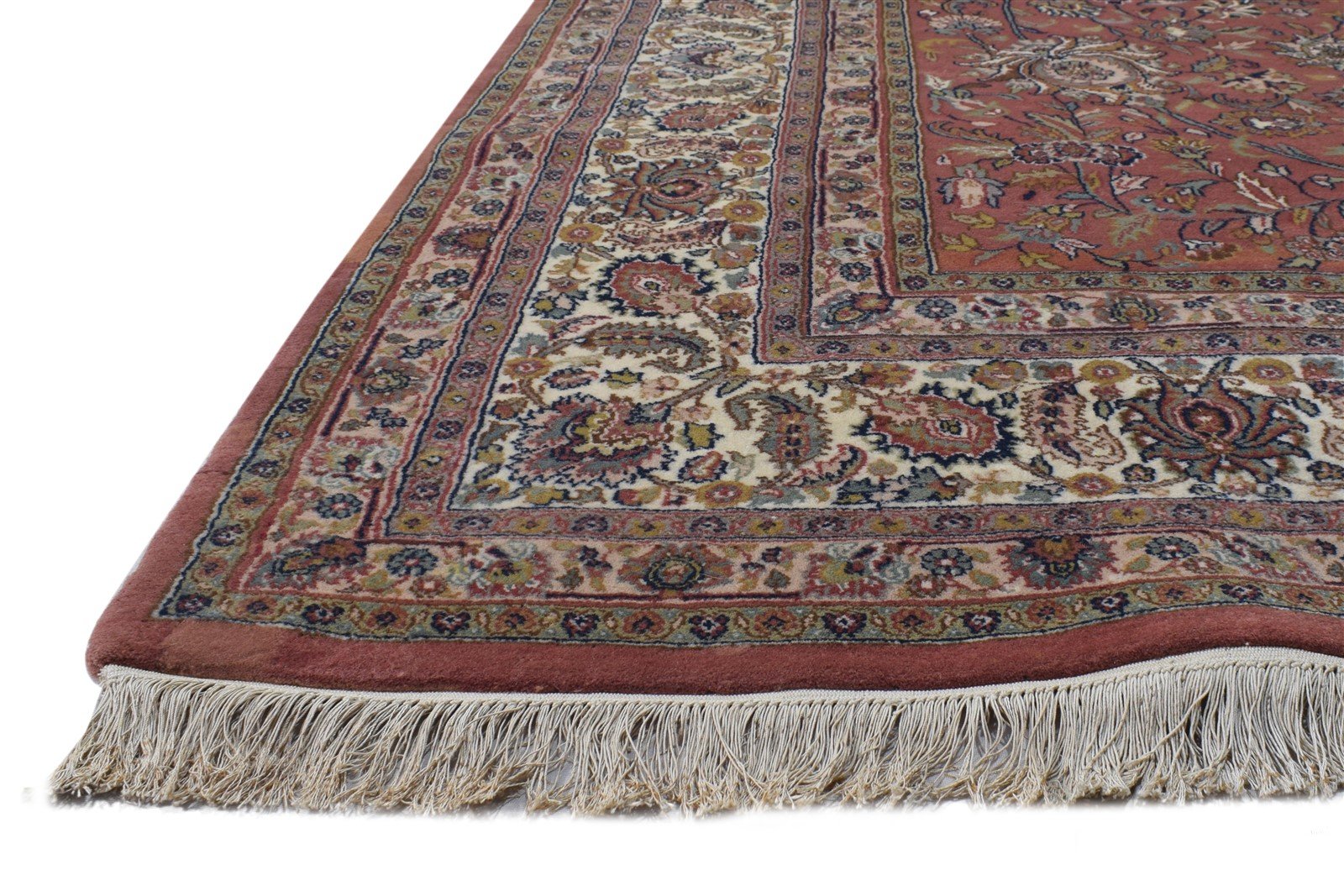Hand Knotted Red Wool Rug 8' X 11' Persian Kashan Oriental Large Carpet   7864633098389