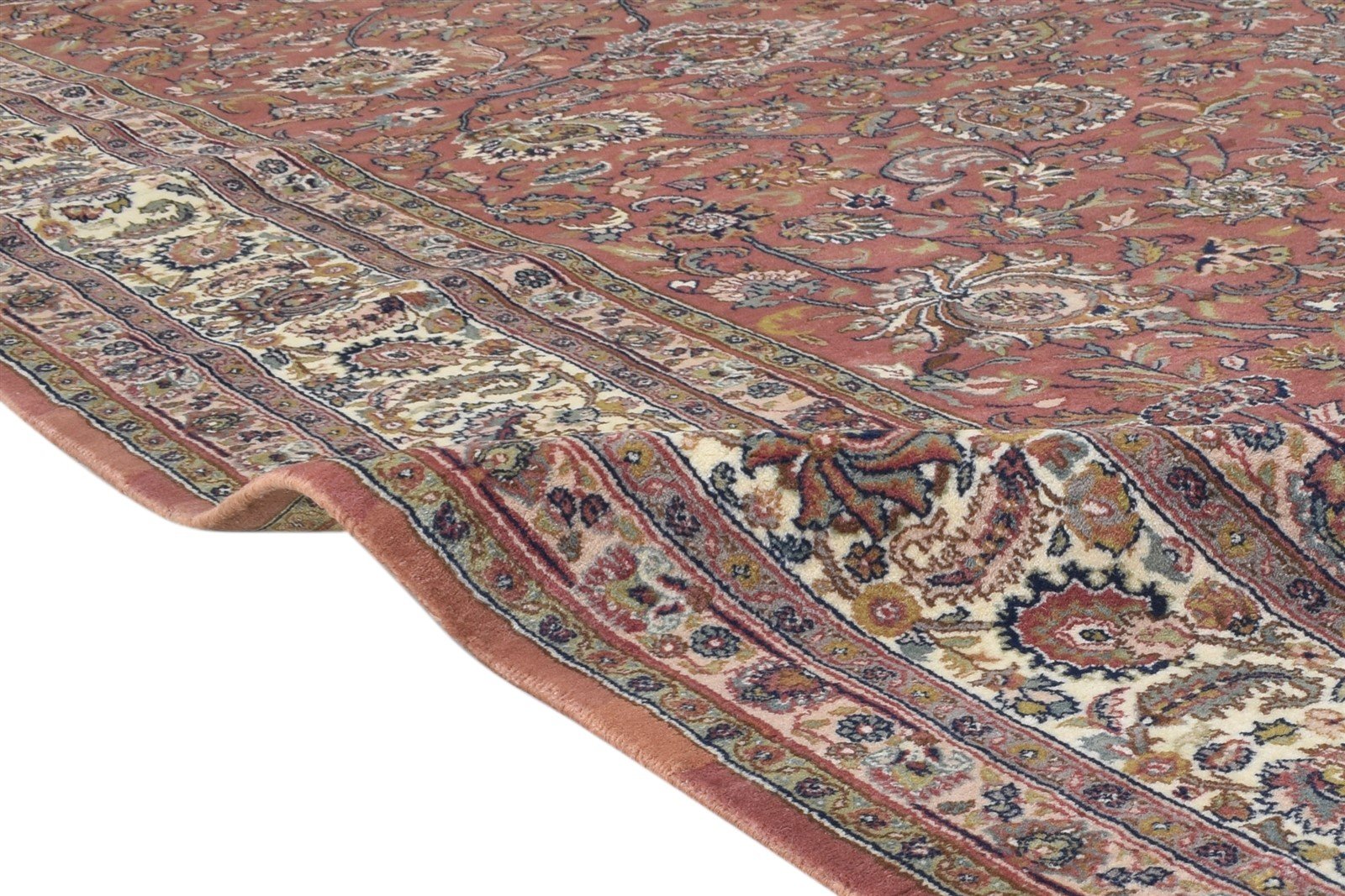 Hand Knotted Red Wool Rug 8' X 11' Persian Kashan Oriental Large Carpet   7864633098389