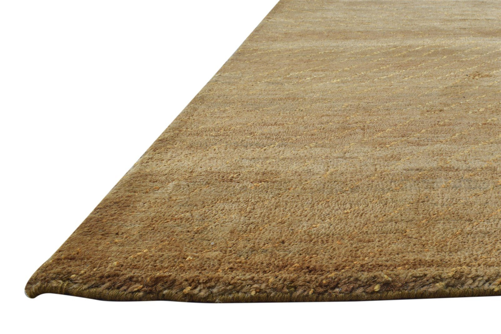Hand Knotted Rust Jute Rug 5X7 Modern Scandinavian Geometric Room Size Carpet   7864408211605