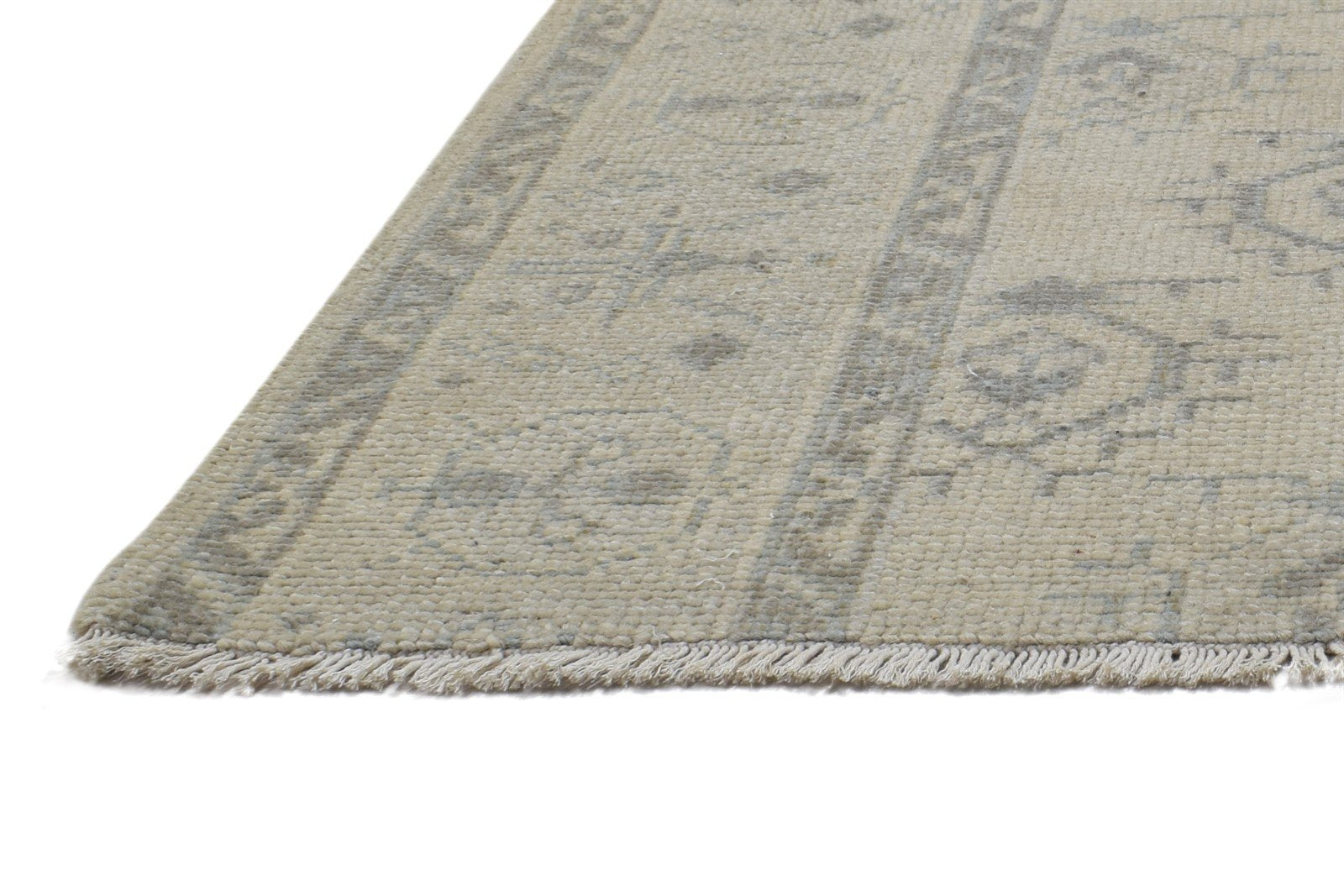 Hand Knotted Sand Wool Rug 2' X 3' Persian Bokhara Oriental Small Carpet   7864330322069