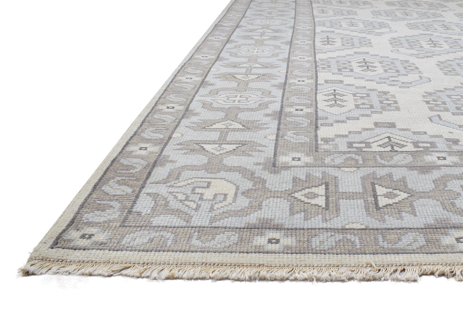 Hand Knotted Sand Wool Rug 8' X 10' Persian Oriental Paisley Large Carpet   7864168808597