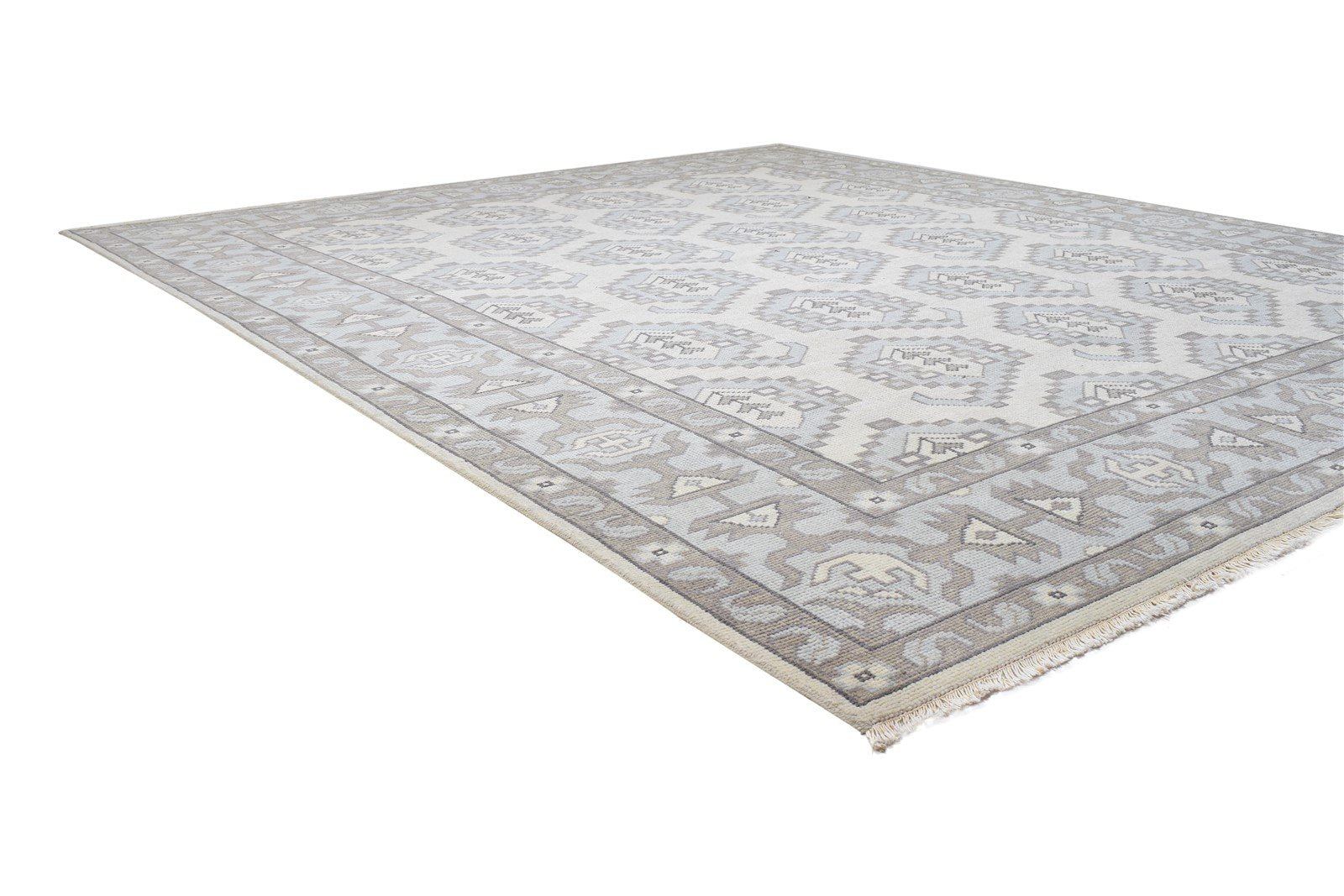 Hand Knotted Sand Wool Rug 8' X 10' Persian Oriental Paisley Large Carpet   7864168808597