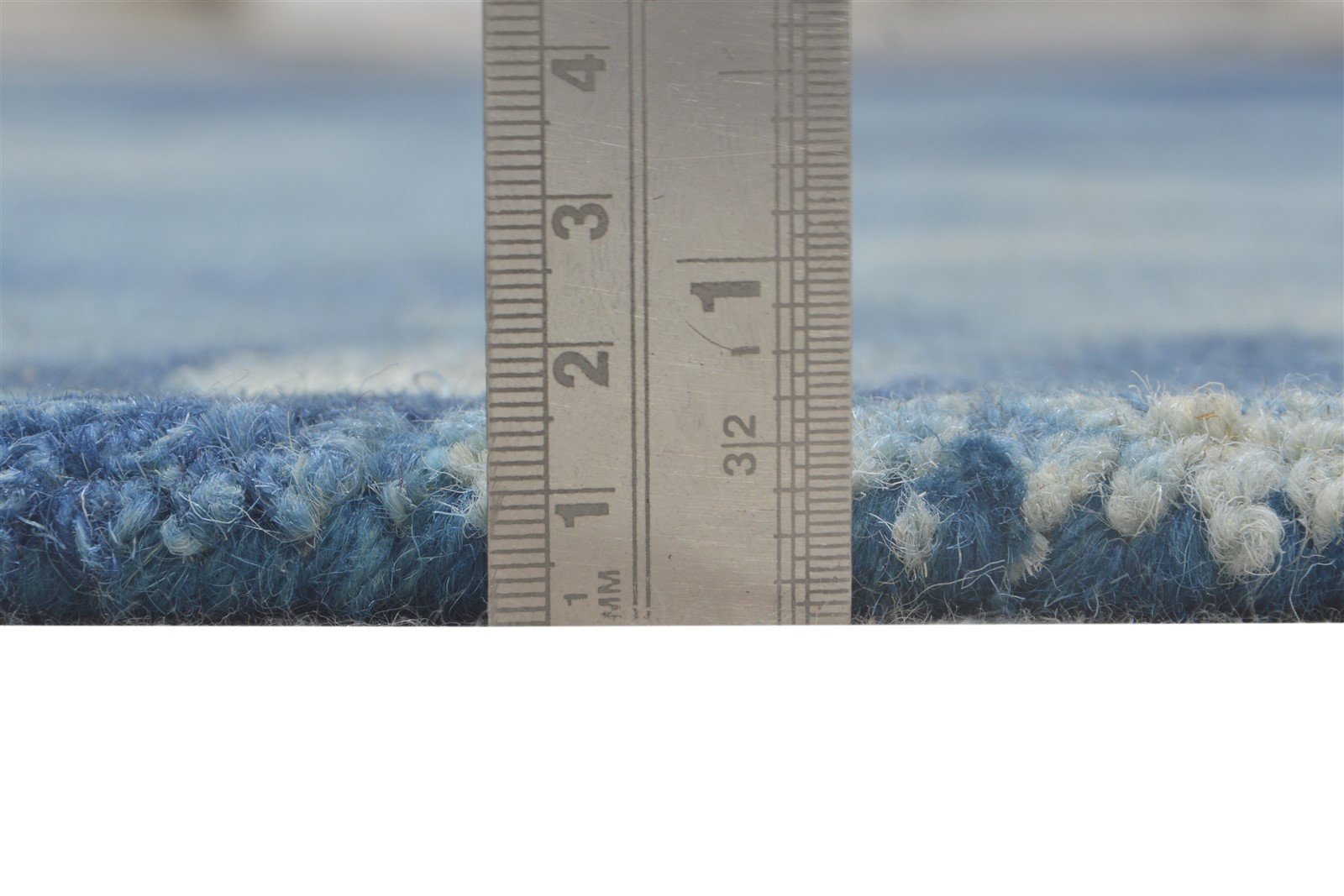 Hand Tufted Blue Wool Rug 5' X 8' Room Size Carpet   7865206505621
