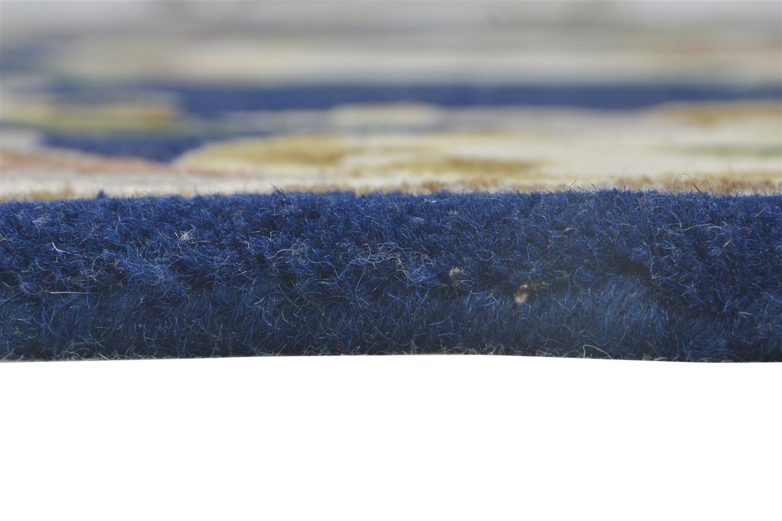 Hand Tufted Blue Wool Rug 6' X 6' Persian Abbuson Oriental Room Size Carpet   7865008586901