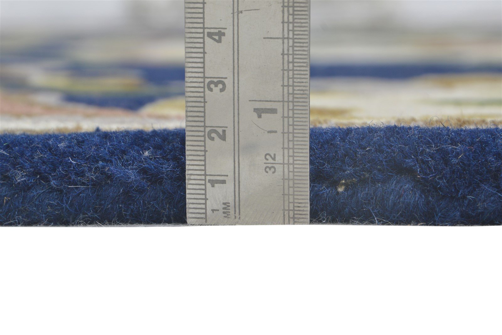 Hand Tufted Blue Wool Rug 6' X 6' Persian Abbuson Oriental Room Size Carpet   7865008586901