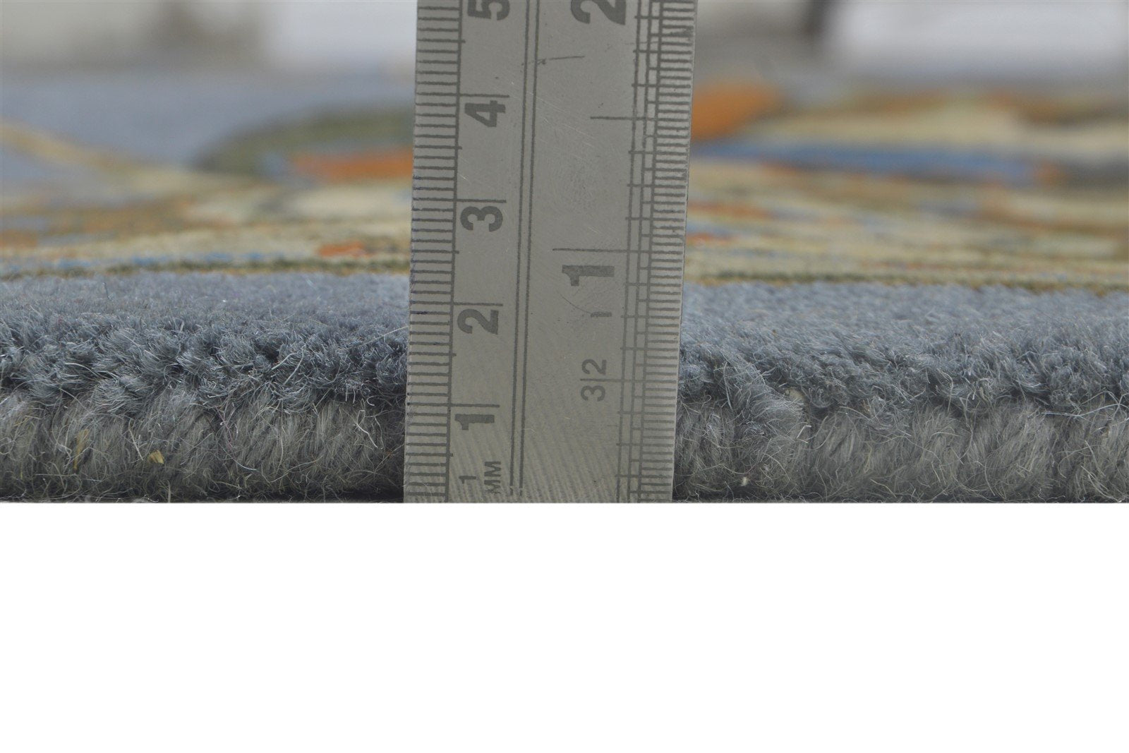 Hand Tufted Blue Wool Rug 8' X 10' Persian Oushak Oriental Large Carpet   7864492720277