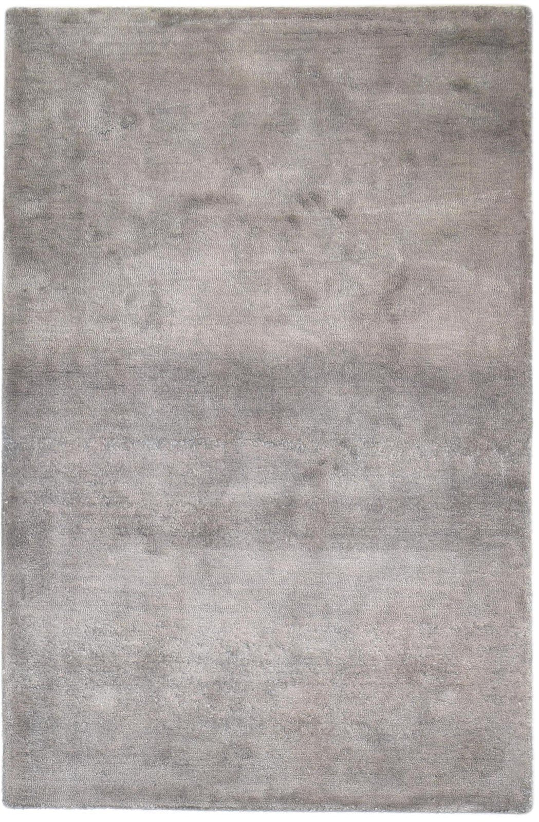 Hand Tufted Brown Wool Rug 3' X 5' Modern Scandinavian Solid Room Size Carpet   7864142626965