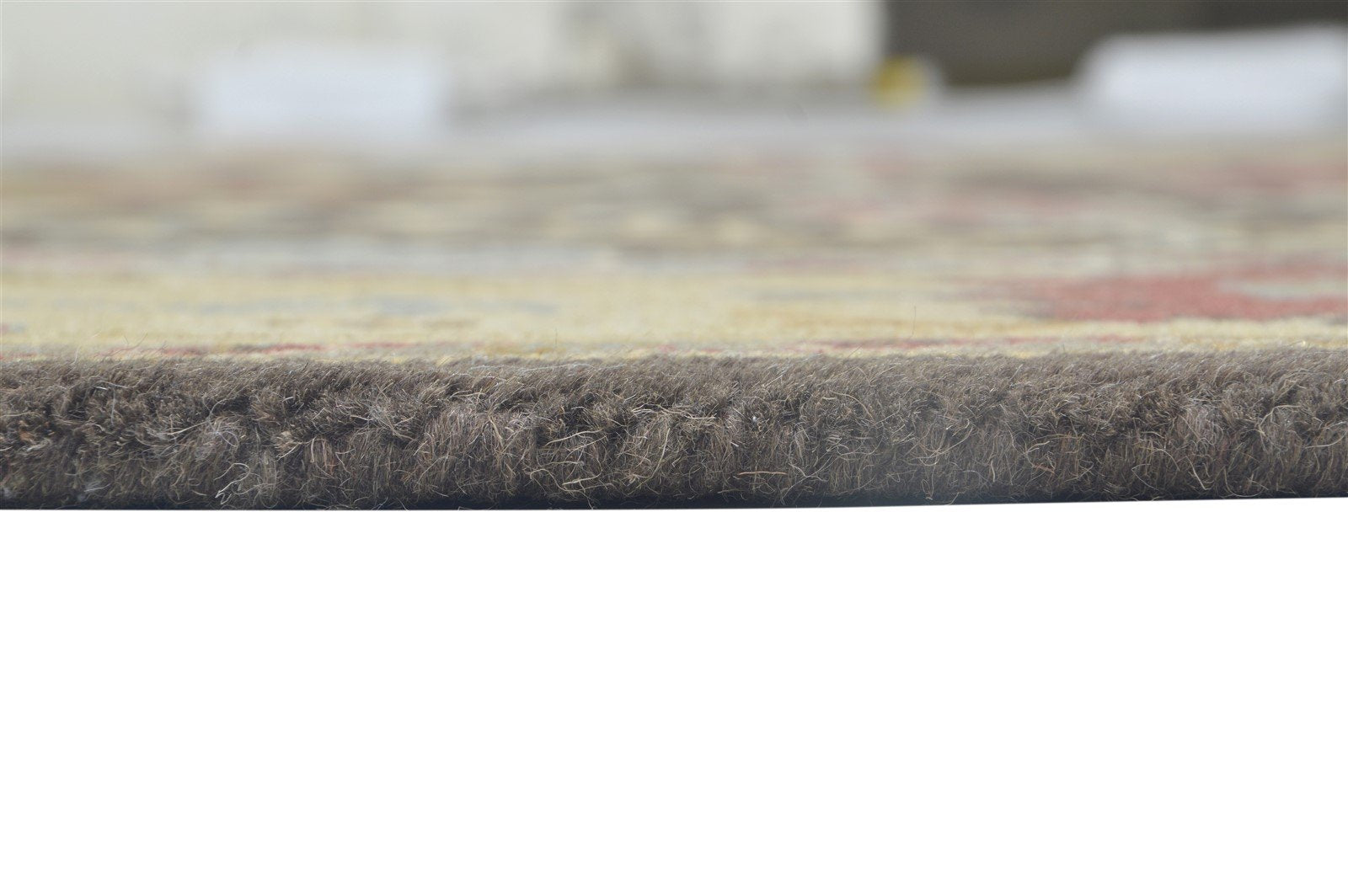 Hand Tufted Brown Wool Rug 5' X 8' Persian Kashan Oriental Room Size Carpet   7864094916757