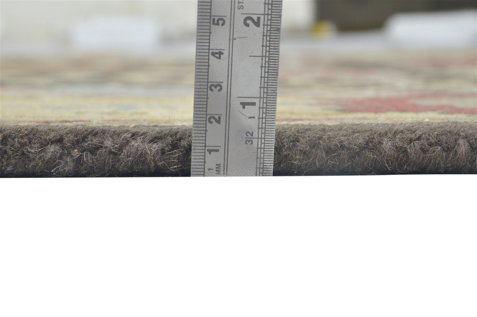 Hand Tufted Brown Wool Rug 5' X 8' Persian Kashan Oriental Room Size Carpet   7864094916757