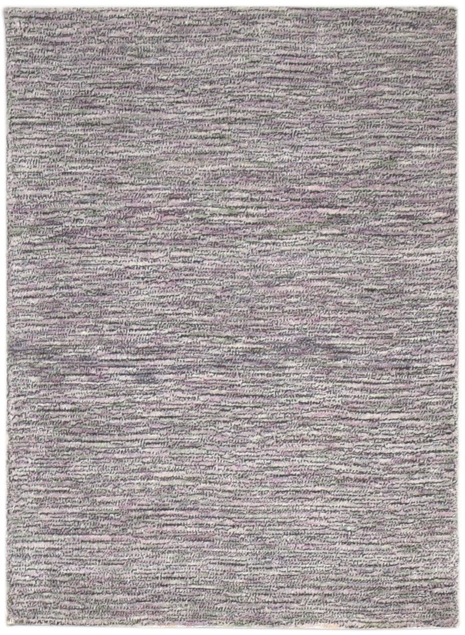 Hand Tufted Charcoal Wool Rug 2' X 3' Modern Scandinavian Solid Small Carpet   7864139808917