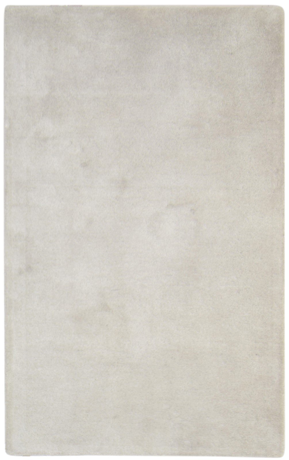 Hand Tufted Grey Wool Rug 3' X 5' Modern Scandinavian Solid Room Size Carpet   7864311578773