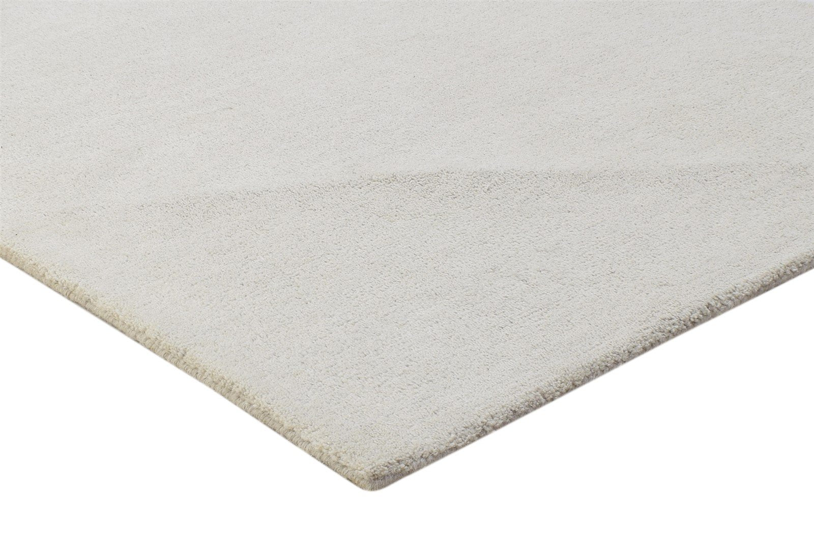 Hand Tufted Grey Wool Rug 3' X 5' Modern Scandinavian Solid Room Size Carpet   7864309710997