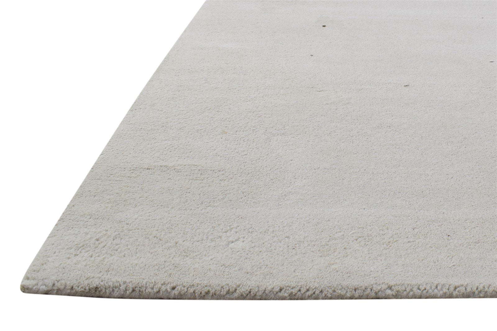 Hand Tufted Grey Wool Rug 3' X 5' Modern Scandinavian Solid Room Size Carpet   7864311251093