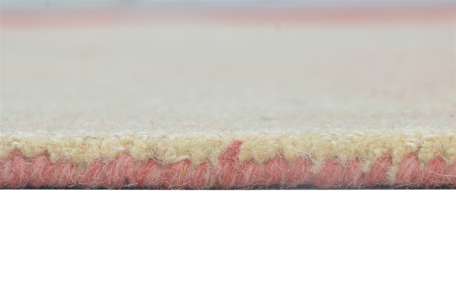 Hand Tufted Red Wool Rug 4' X 6' Modern Shibori Tie Dye Room Size Carpet   7864307089557