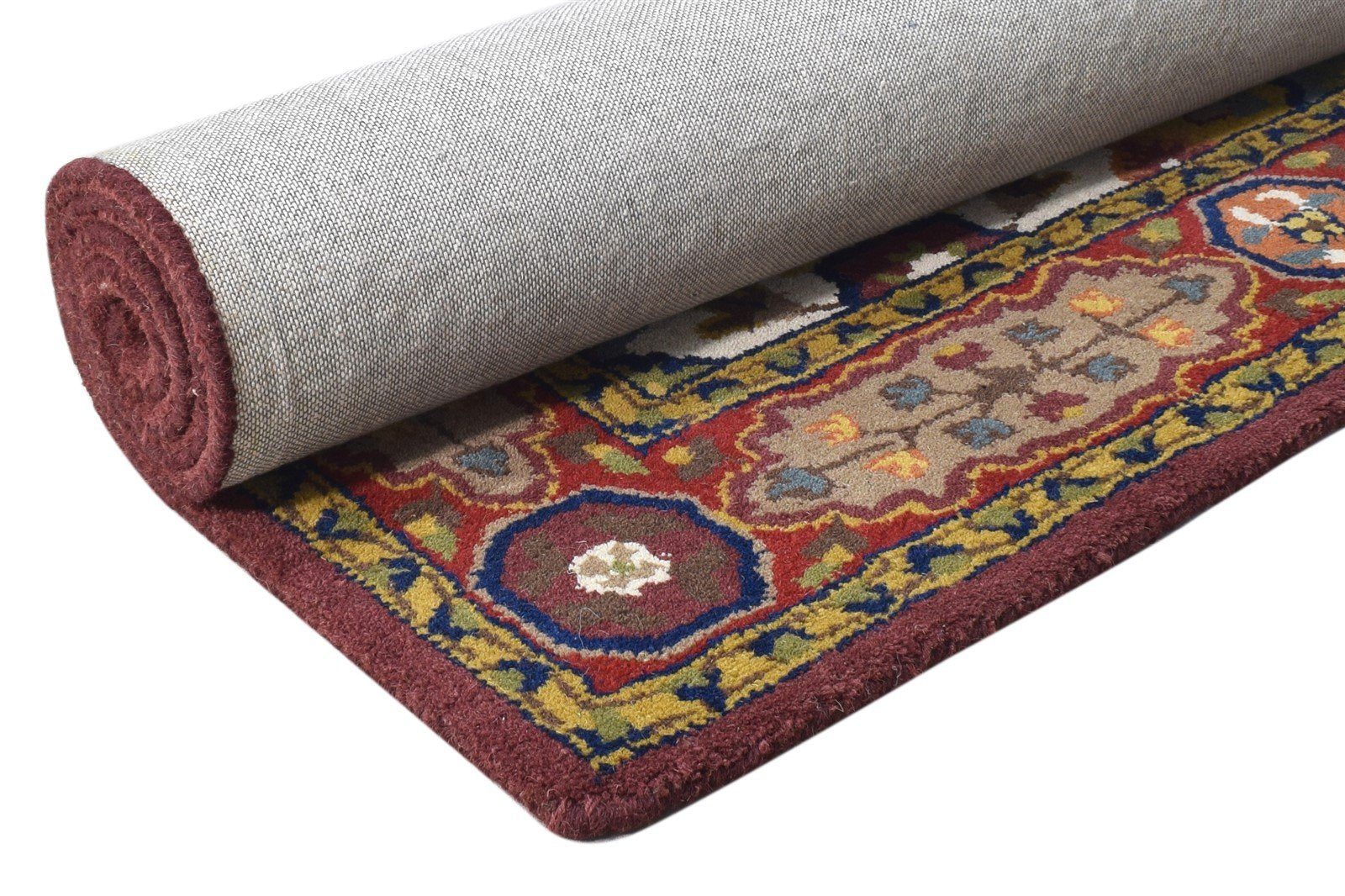 Hand Tufted Rust Wool Rug 4' X 6' Persian Kazak Oriental Room Size Carpet   7864995741845